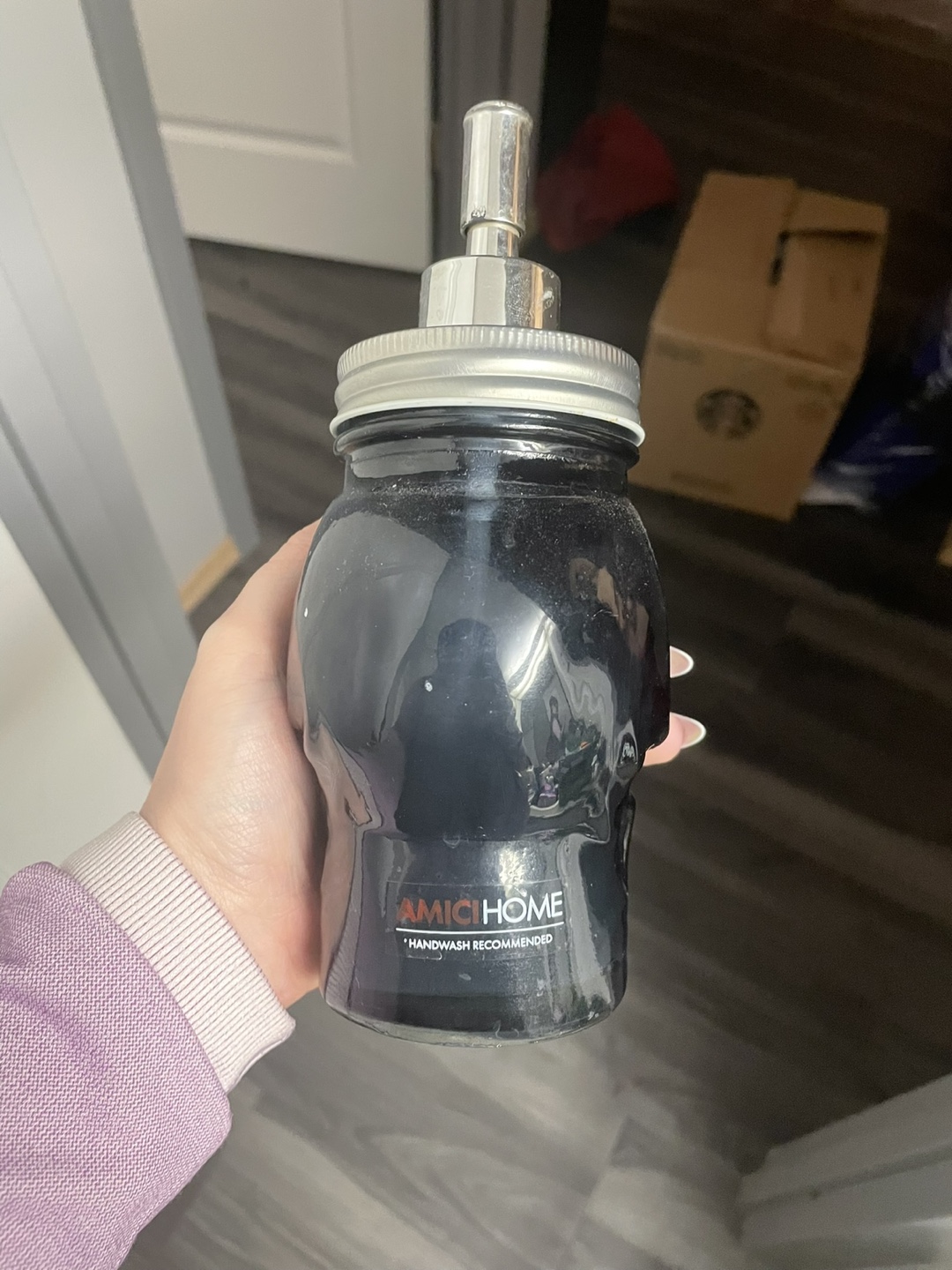 Skull Soap Dispenser #freecycle - photo 2