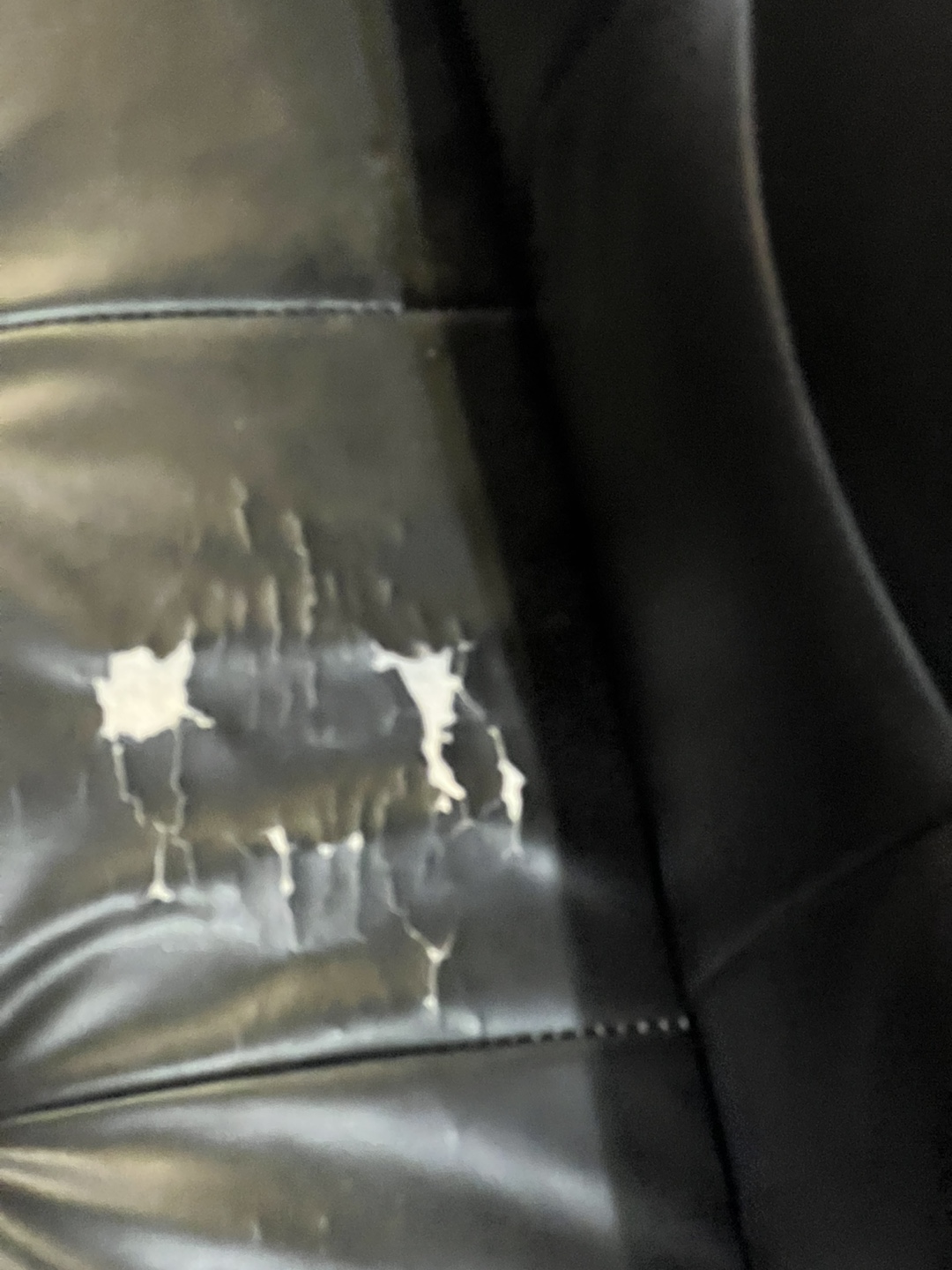 #freecycle Black Futon Couch - photo 4