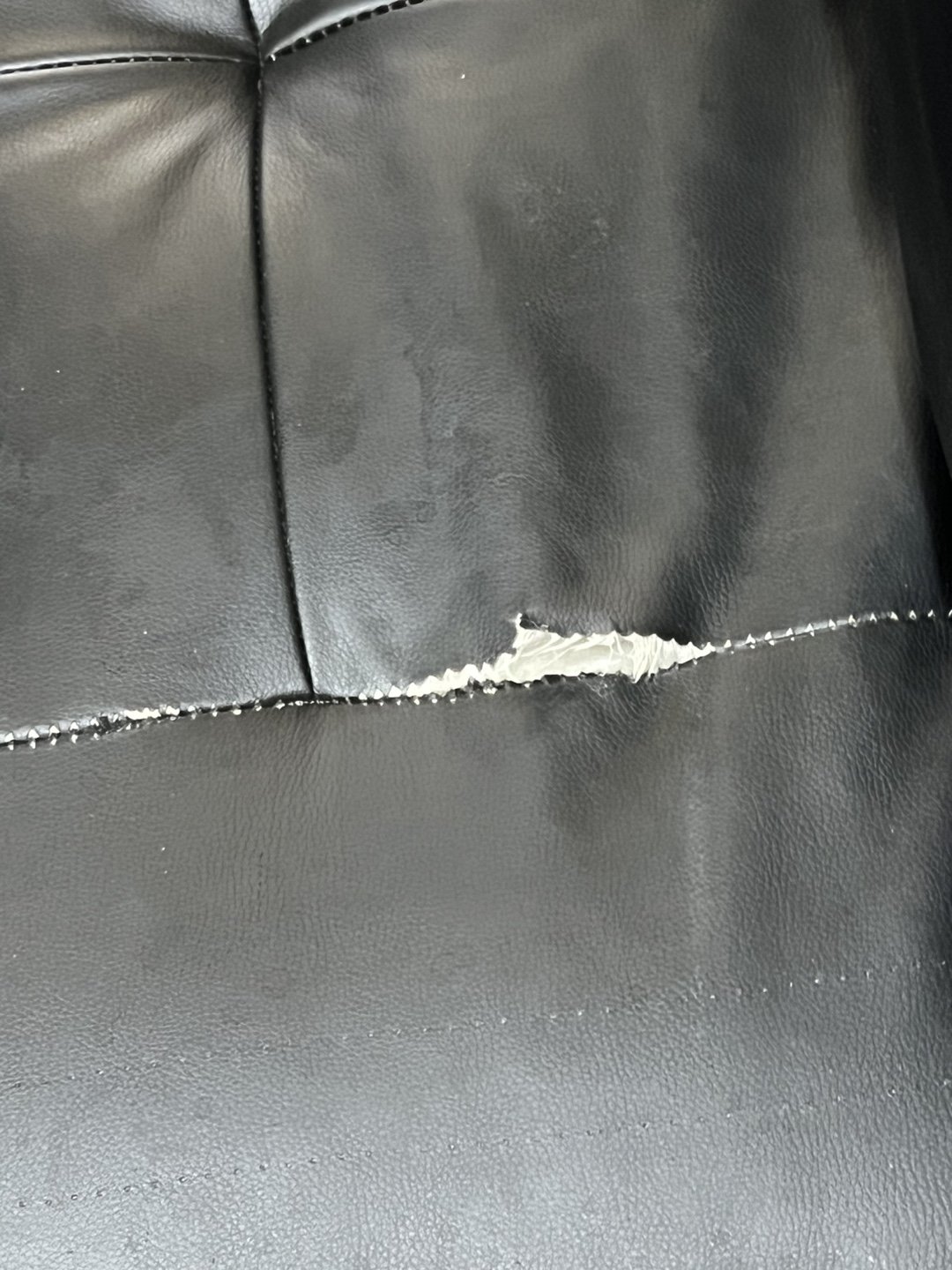 #freecycle Black Futon Couch - photo 3