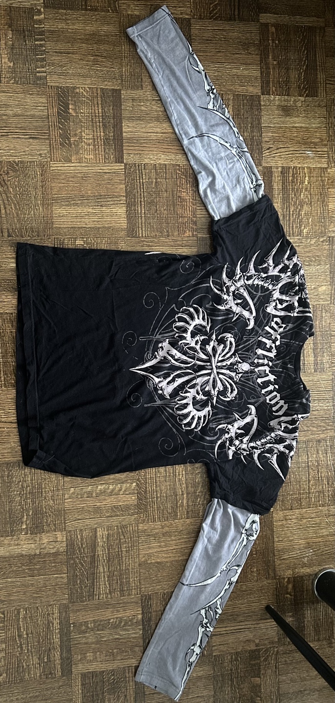 Affliction Long Sleeve Graphic T-Shirt - photo 2