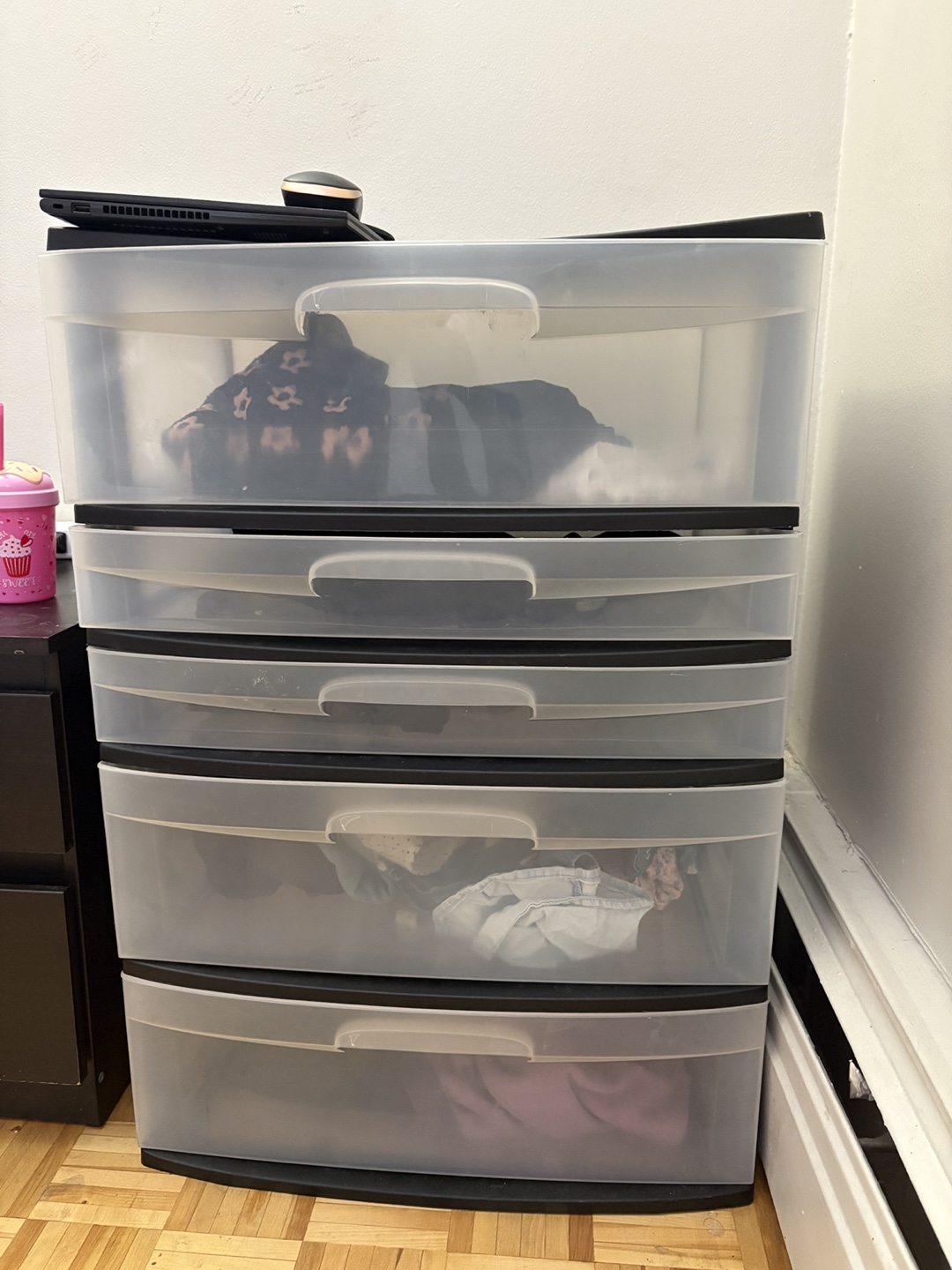 Sterilite 5-Drawer Storage Cart - photo 2