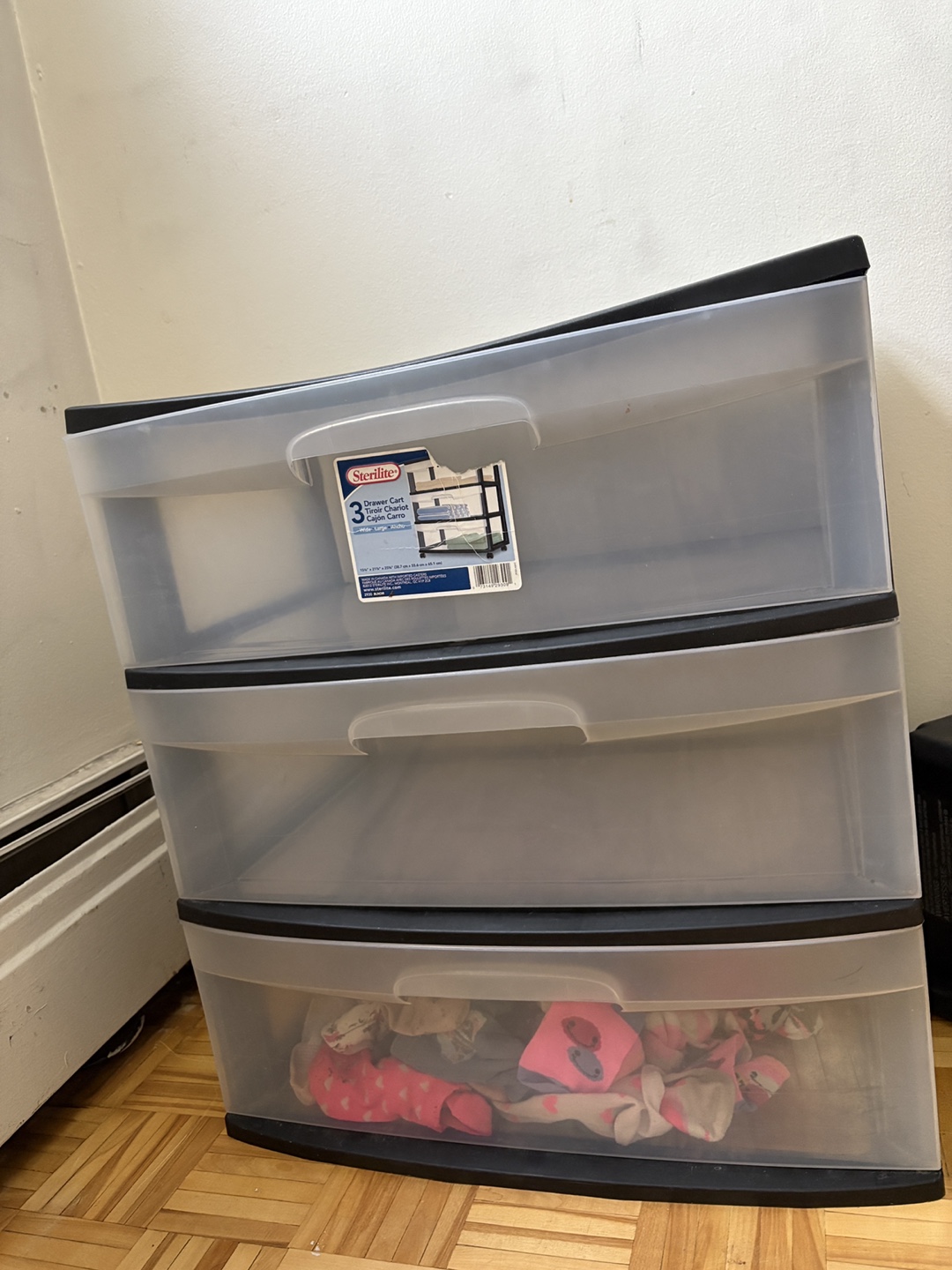 Sterilite 5-Drawer Storage Cart