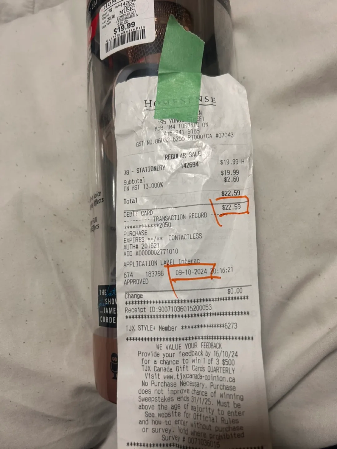 Singing Machine Carpool Karaoke Wireless Microphone image indicator(9)