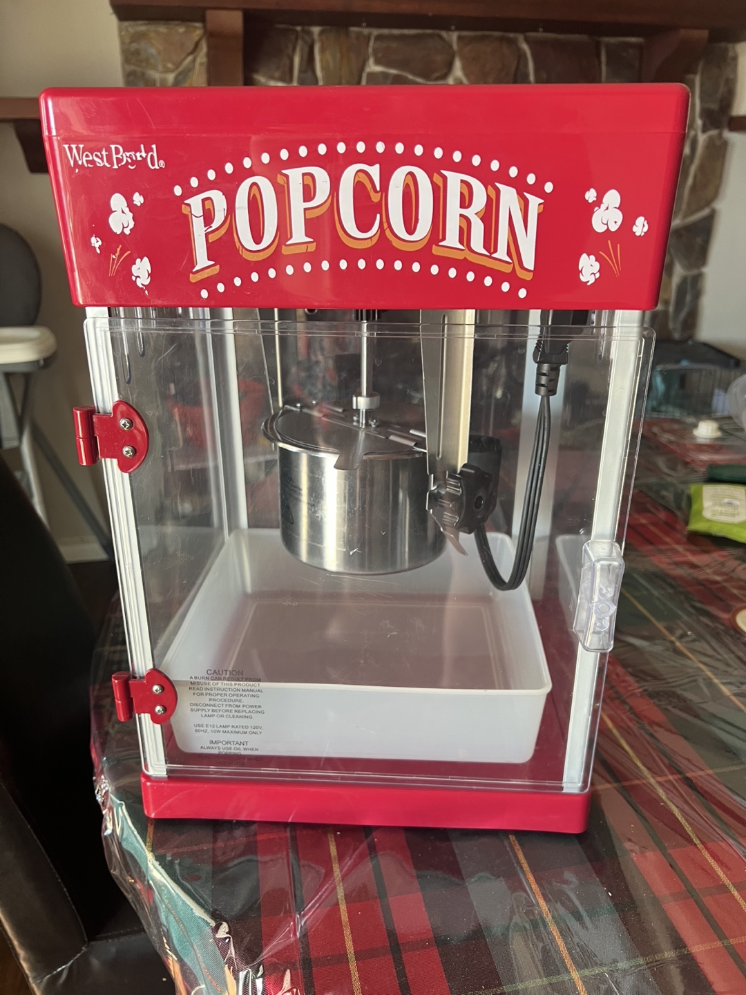 West Bend Popcorn Machine