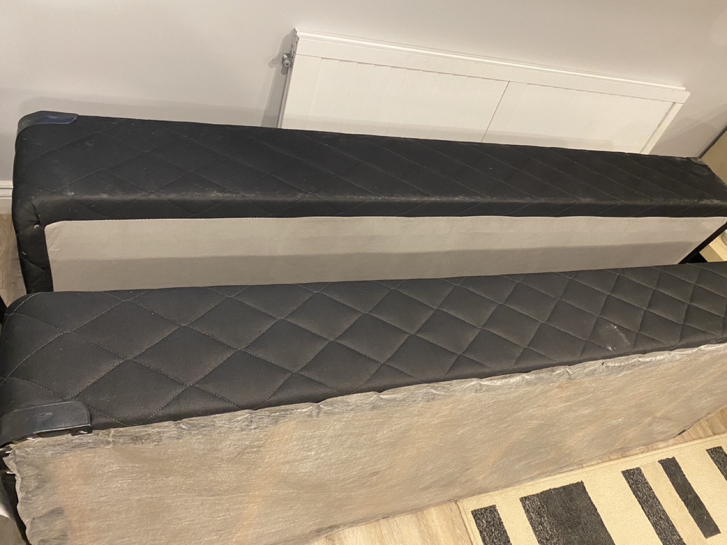 Queen Size Bed Frame with Box Spring - photo 4