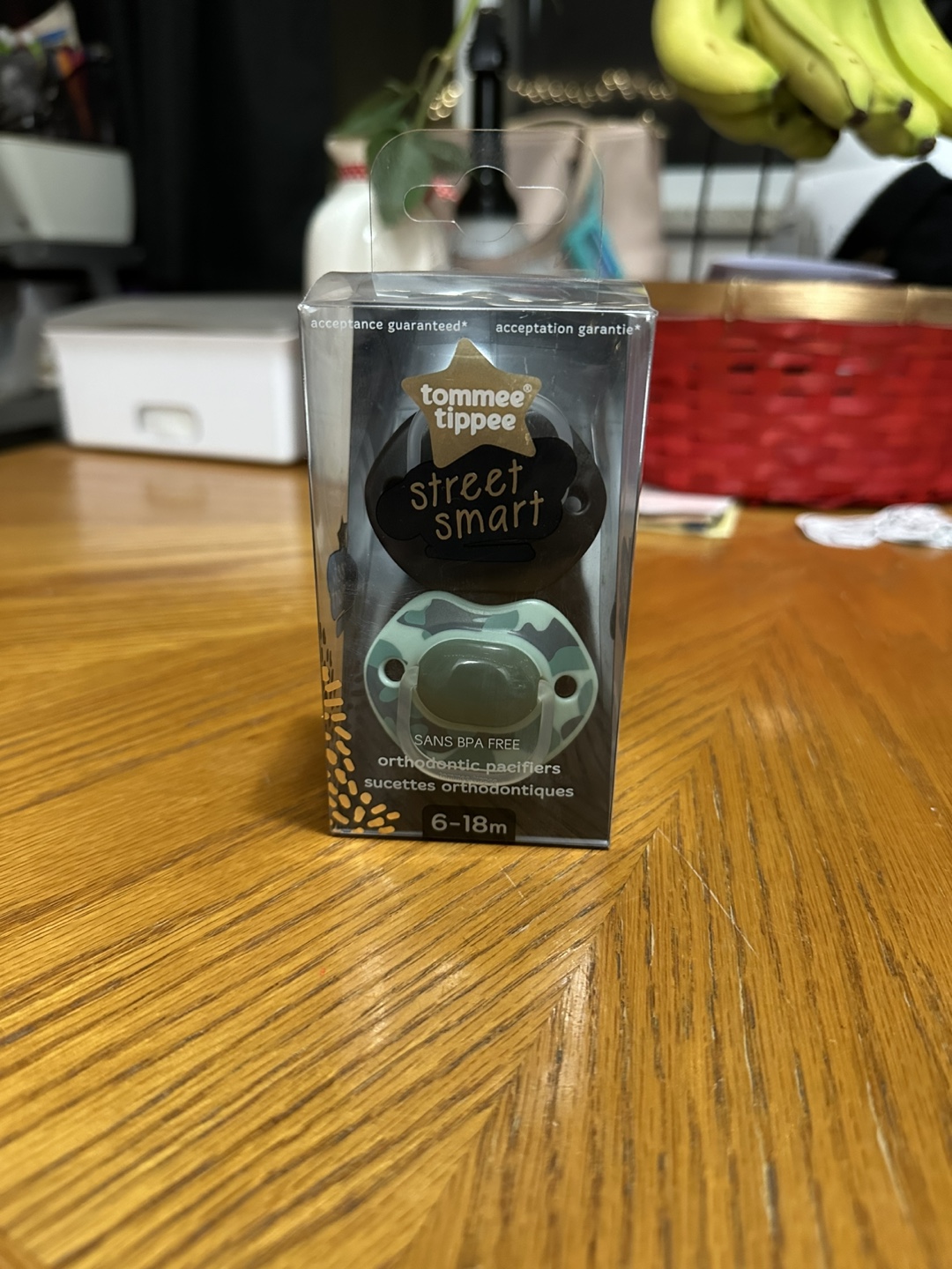 Tommee Tippee Street Smart Pacifiers (6-18 months)