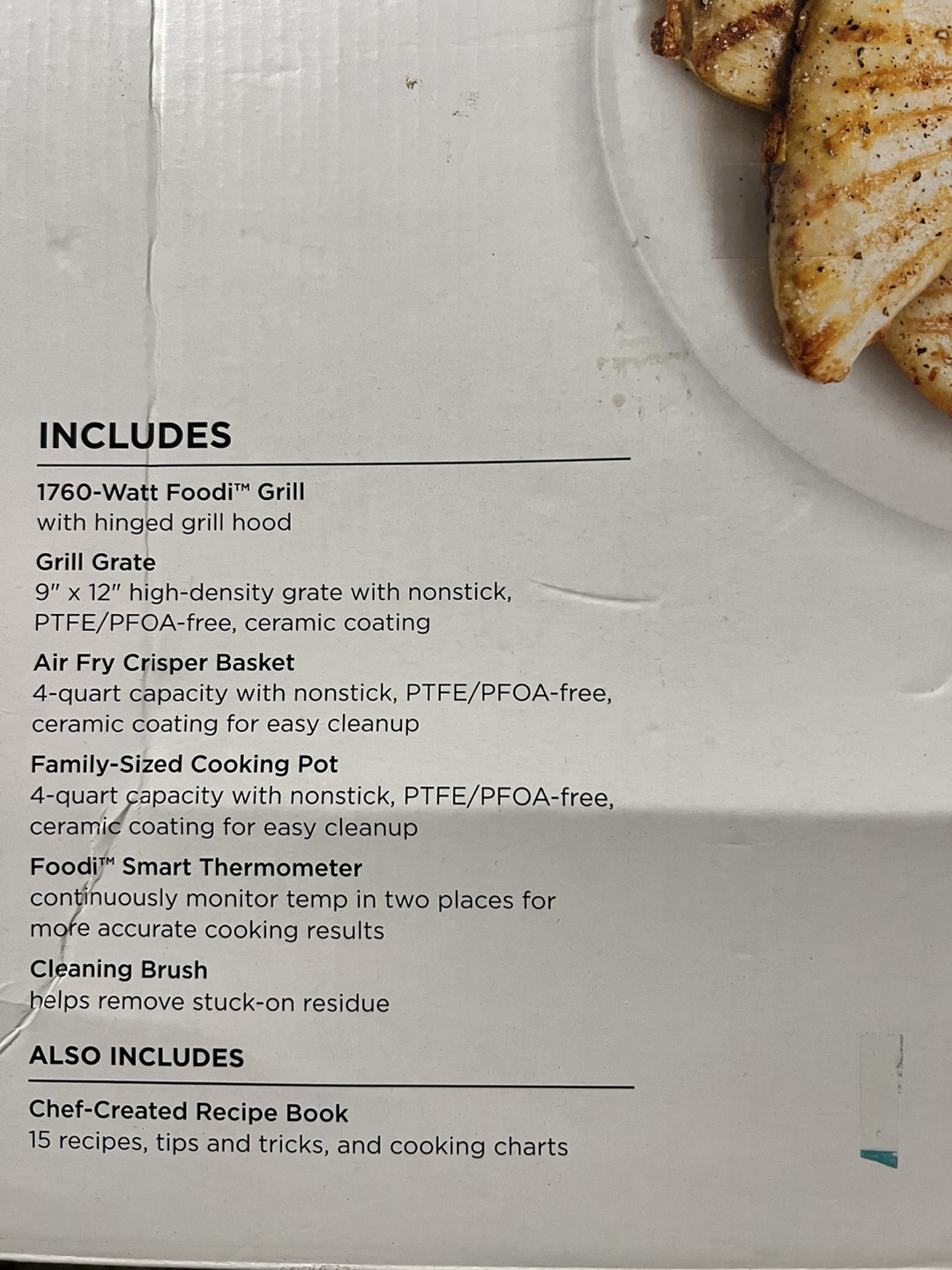 Ninja Foodi Smart XL Grill  used twice only clean - photo 3