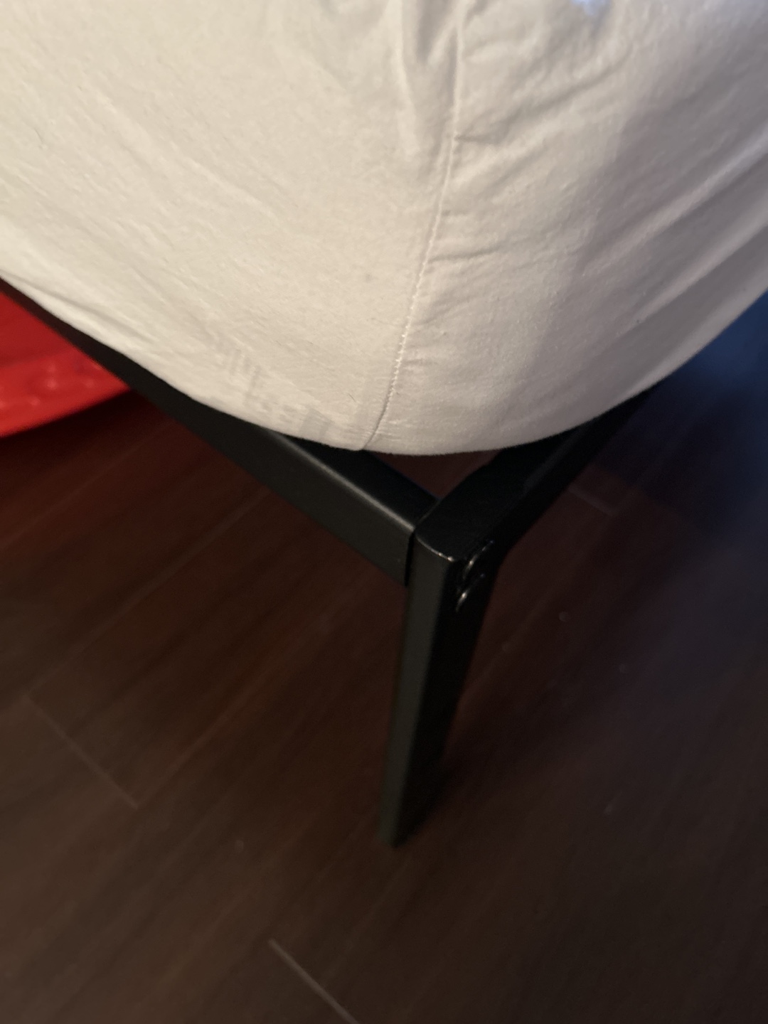 Twin size Black Metal Bed Frame and Mattress