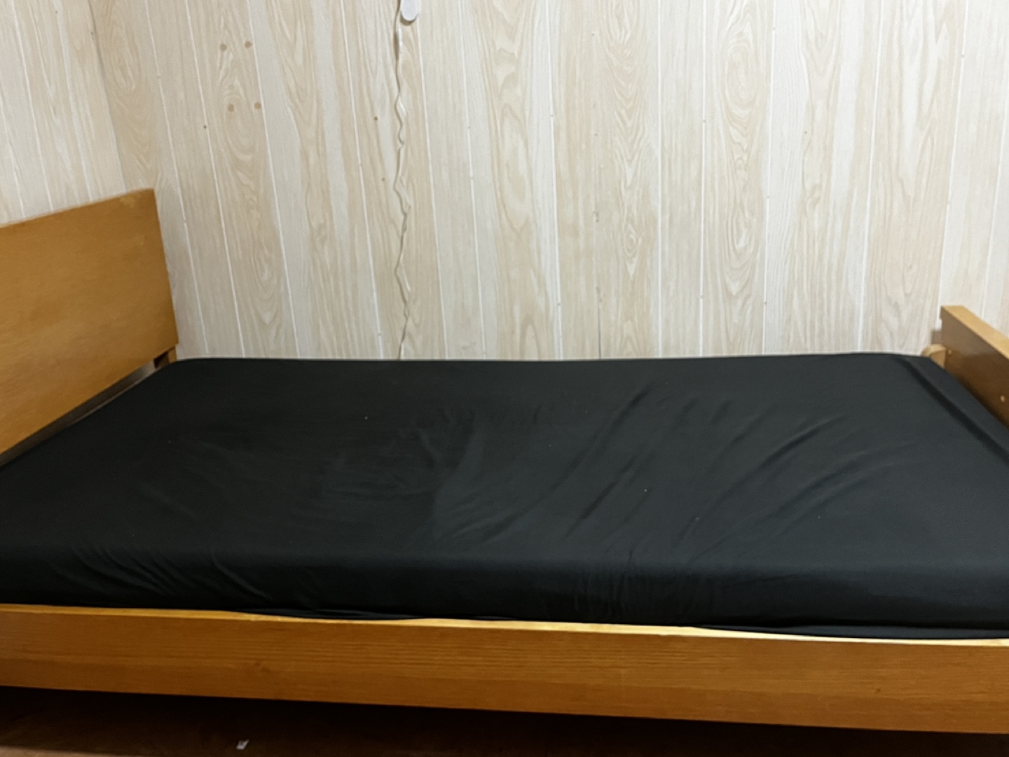 Single Bed Frame with Headboard with Mattress
