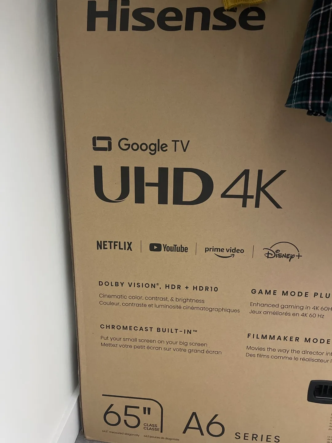 Hisense 65" A6 Series 4K UHD Smart TV image indicator(2)