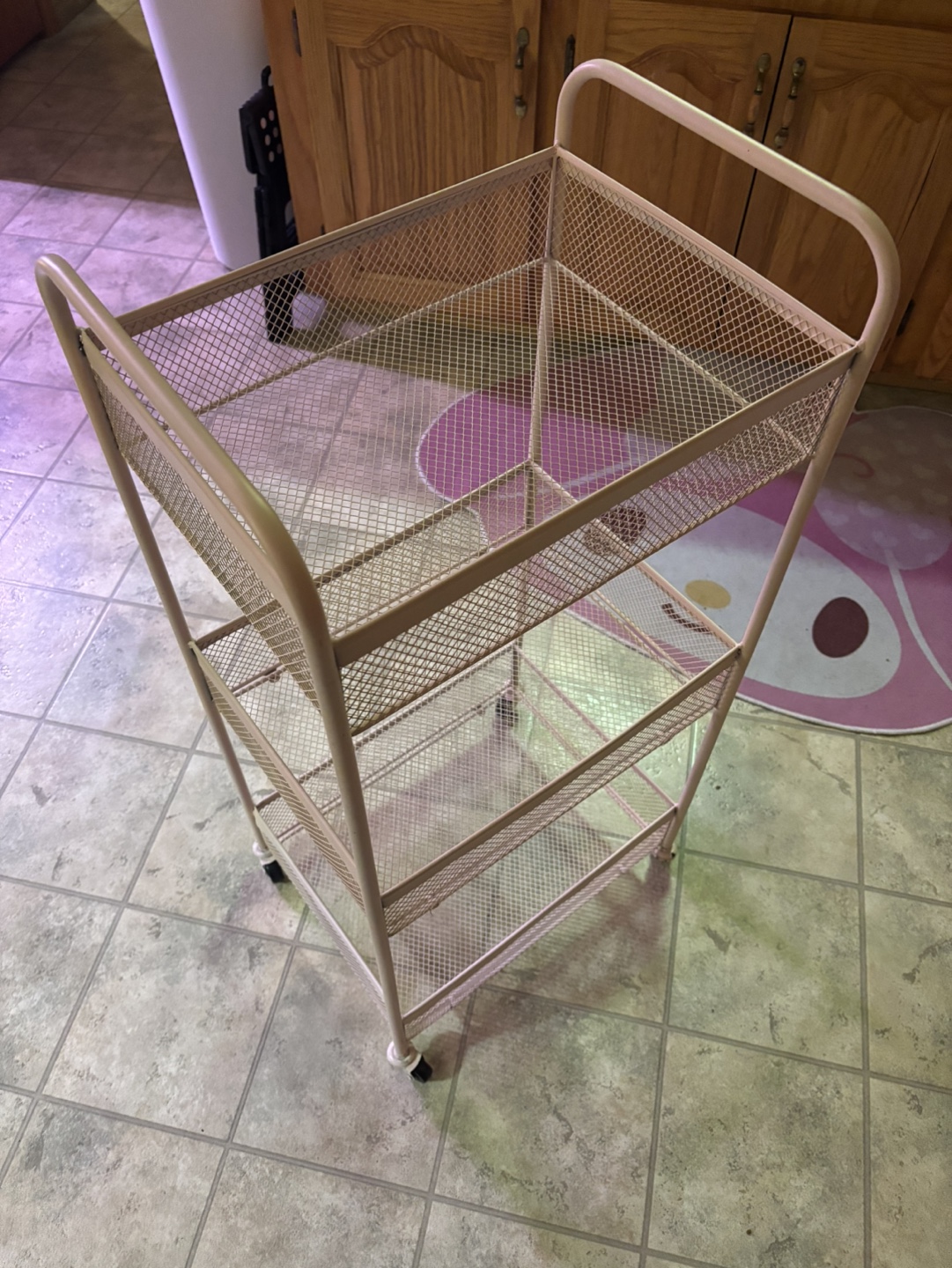 Three-Tier Rolling Cart Organizer - photo 4