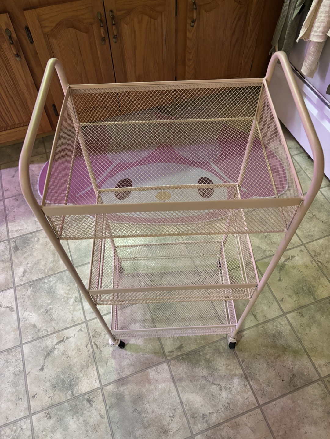 Three-Tier Rolling Cart Organizer - photo 2