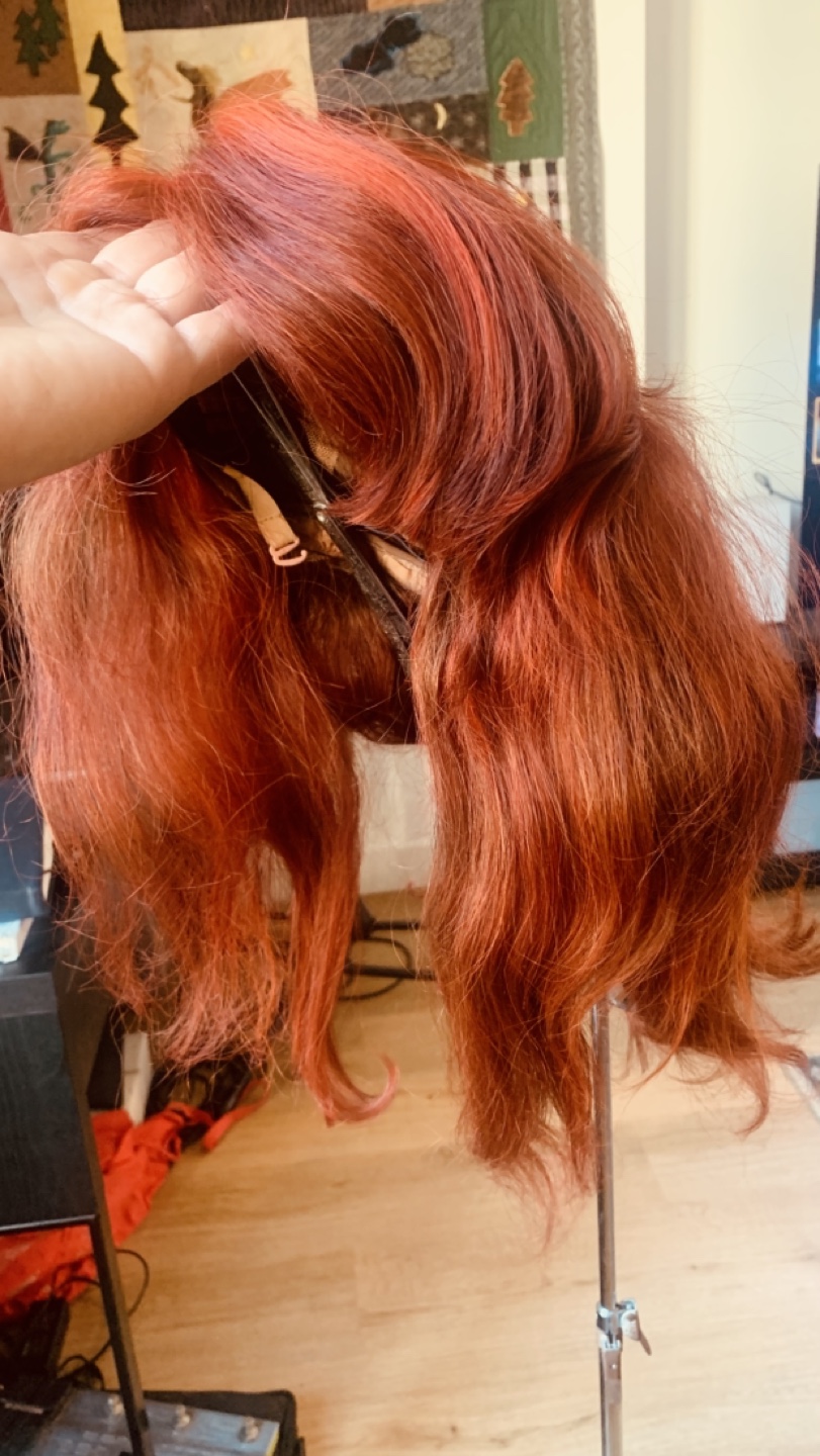 Fiery Red Wig - photo 2