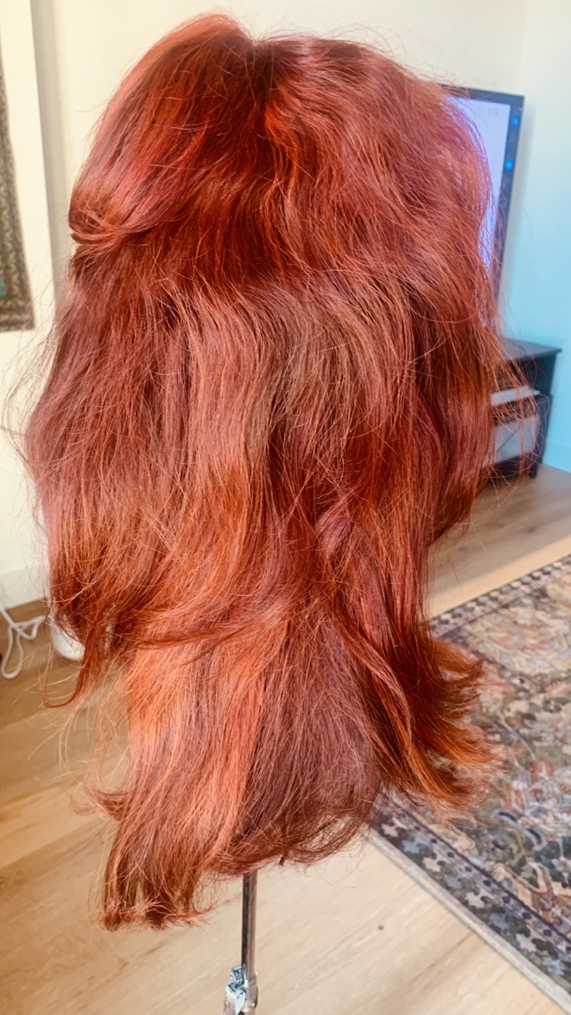 Fiery Red Wig