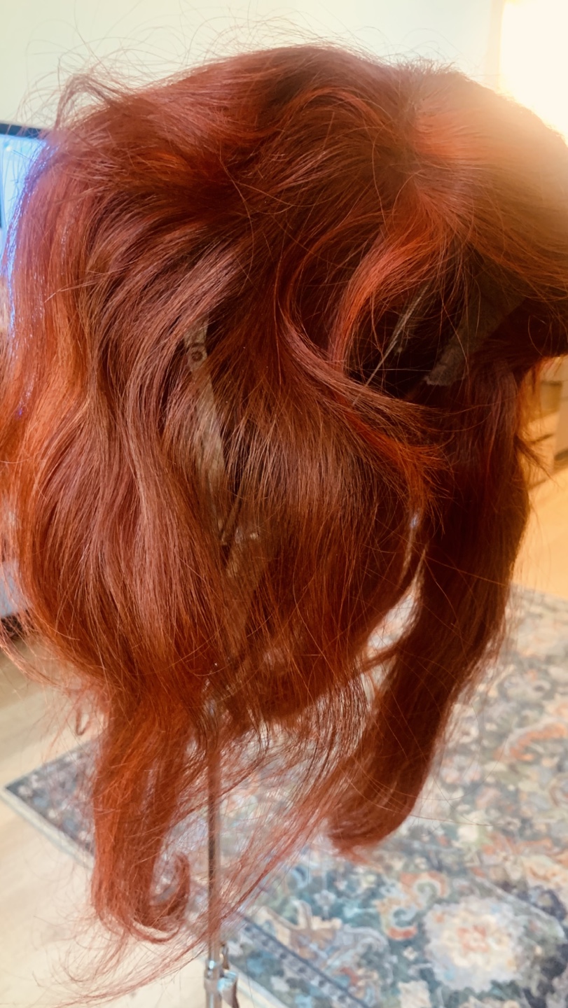 Fiery Red Wig - photo 4