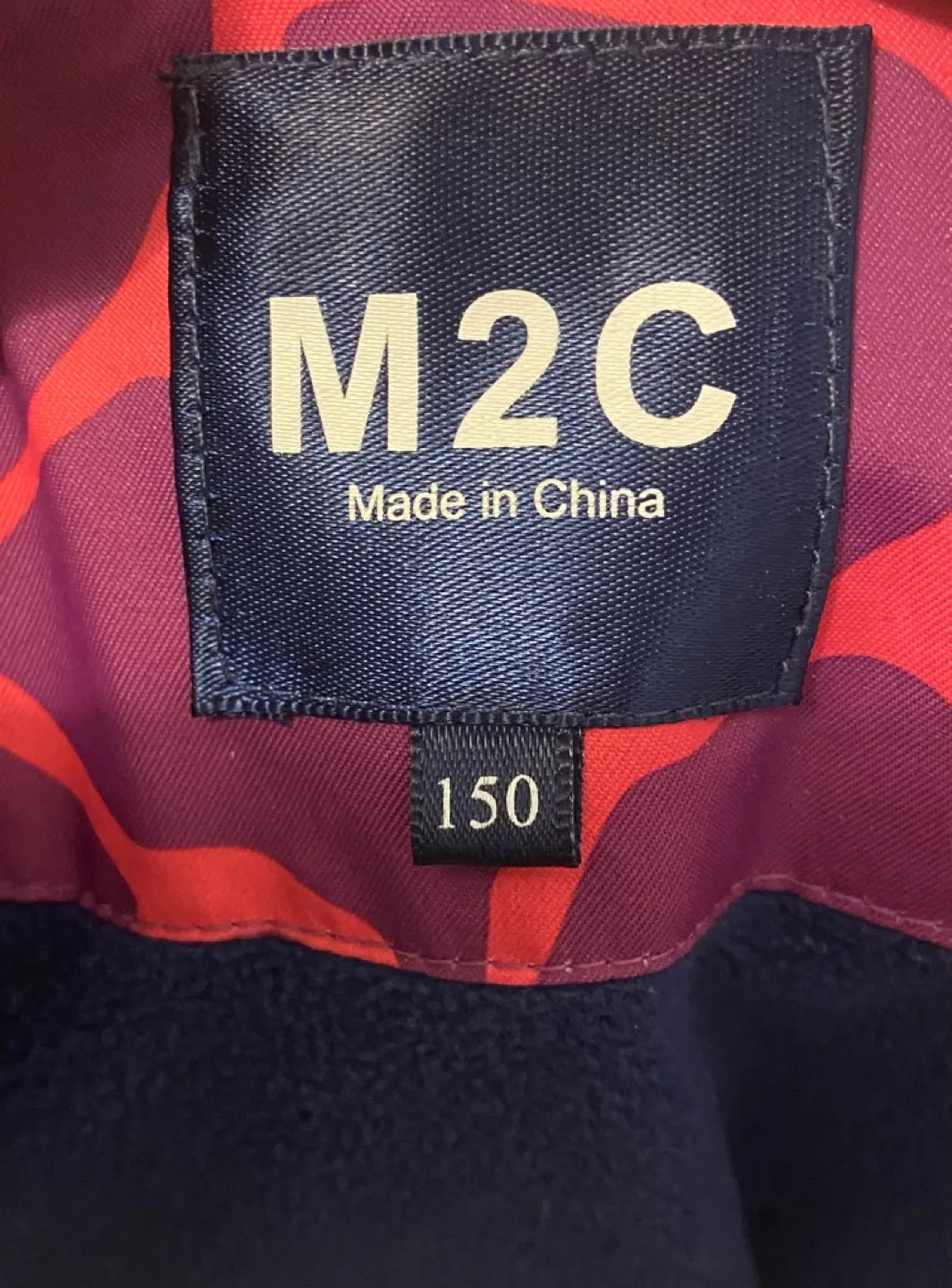 M2C Girls Fleece Lined Jacket with Hood image indicator(7)