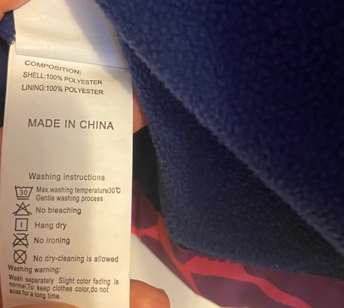 M2C Girls Fleece Lined Jacket with Hood image indicator(8)