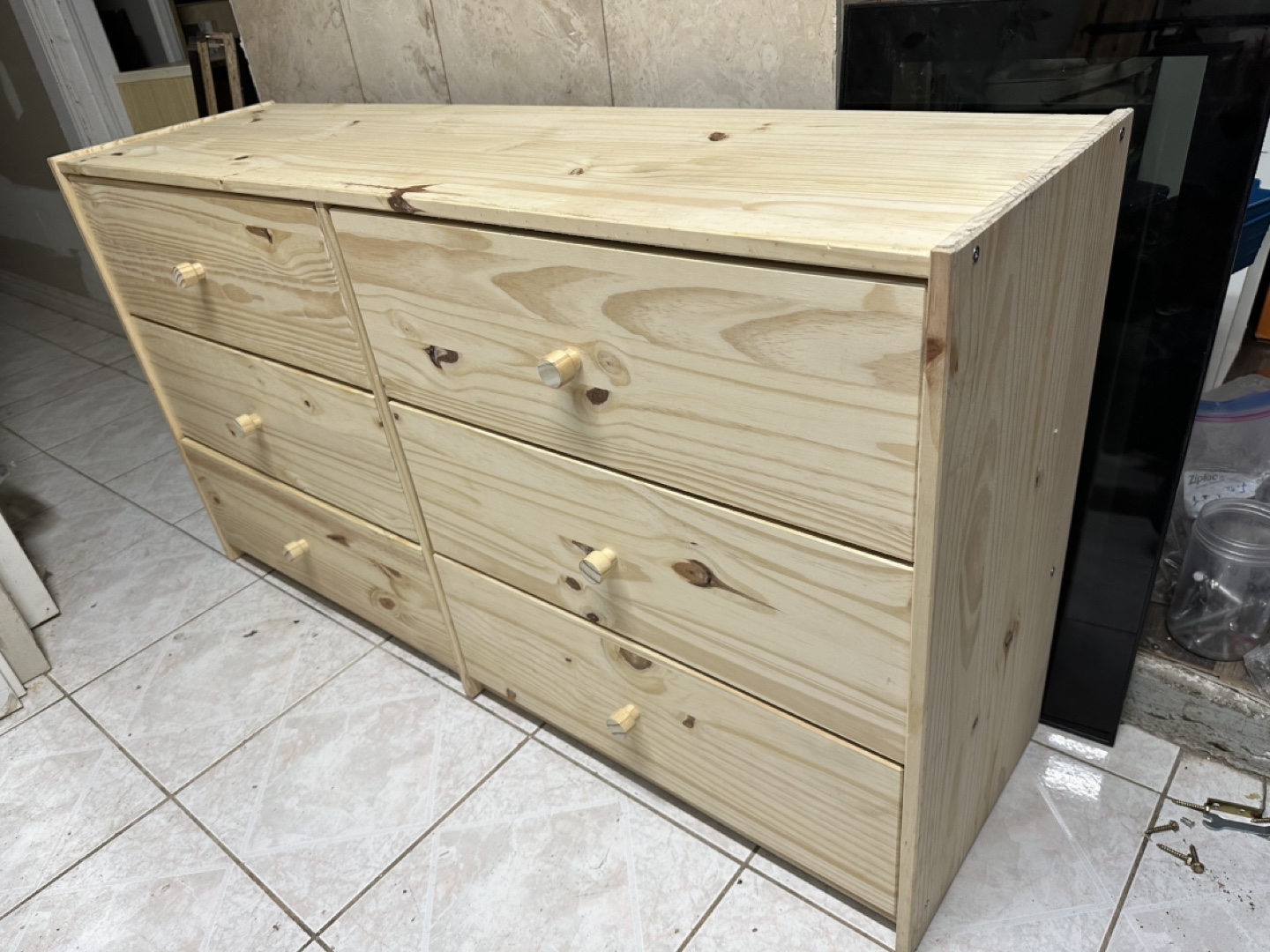 IKEA  Pinewood 6-drawer Dresser - photo 3