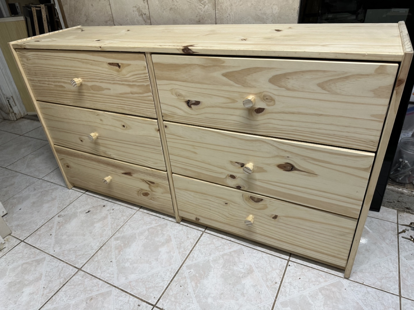 IKEA  Pinewood 6-drawer Dresser