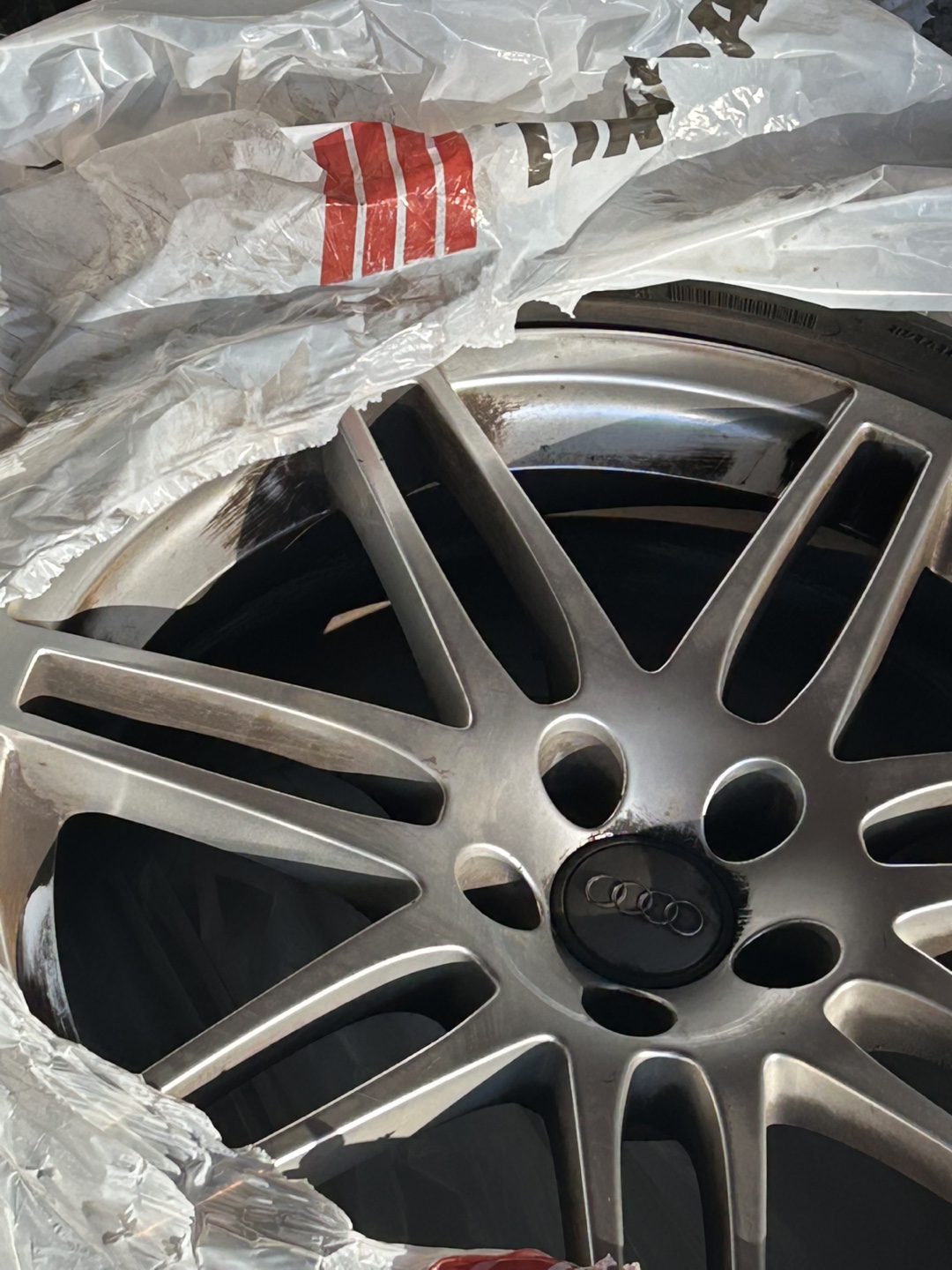 Set of 4 Audi 19” Rims with all season tires - photo 5