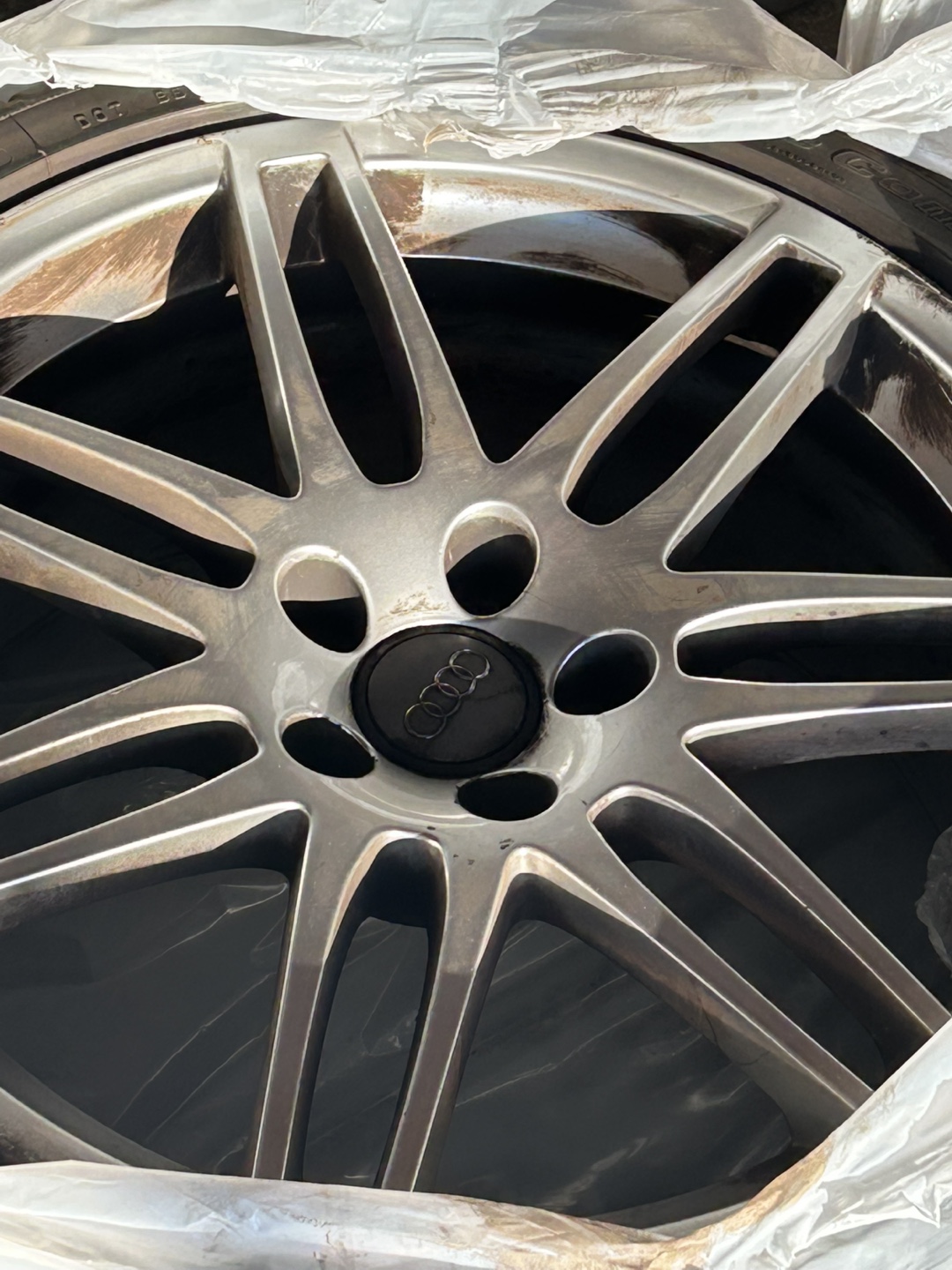 Set of 4 Audi 19” Rims with all season tires - photo 4