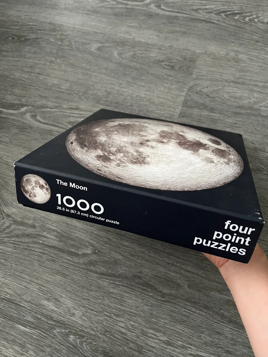 Circular 1000 piece moon puzzle image indicator(3)