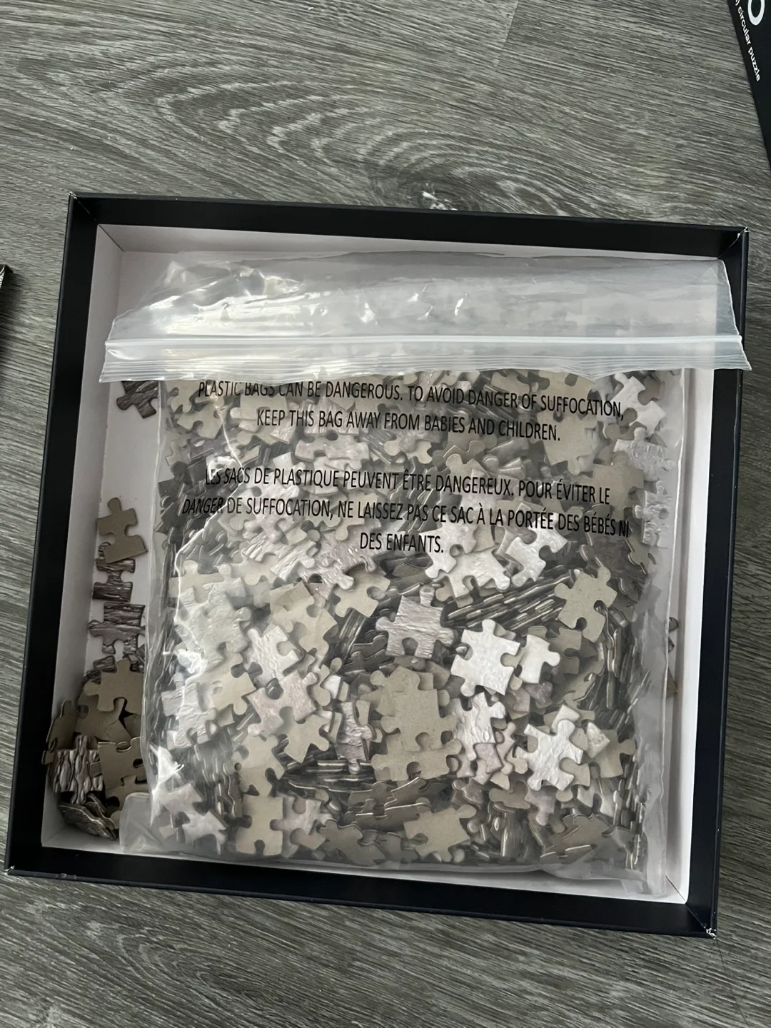 Circular 1000 piece moon puzzle image indicator(4)