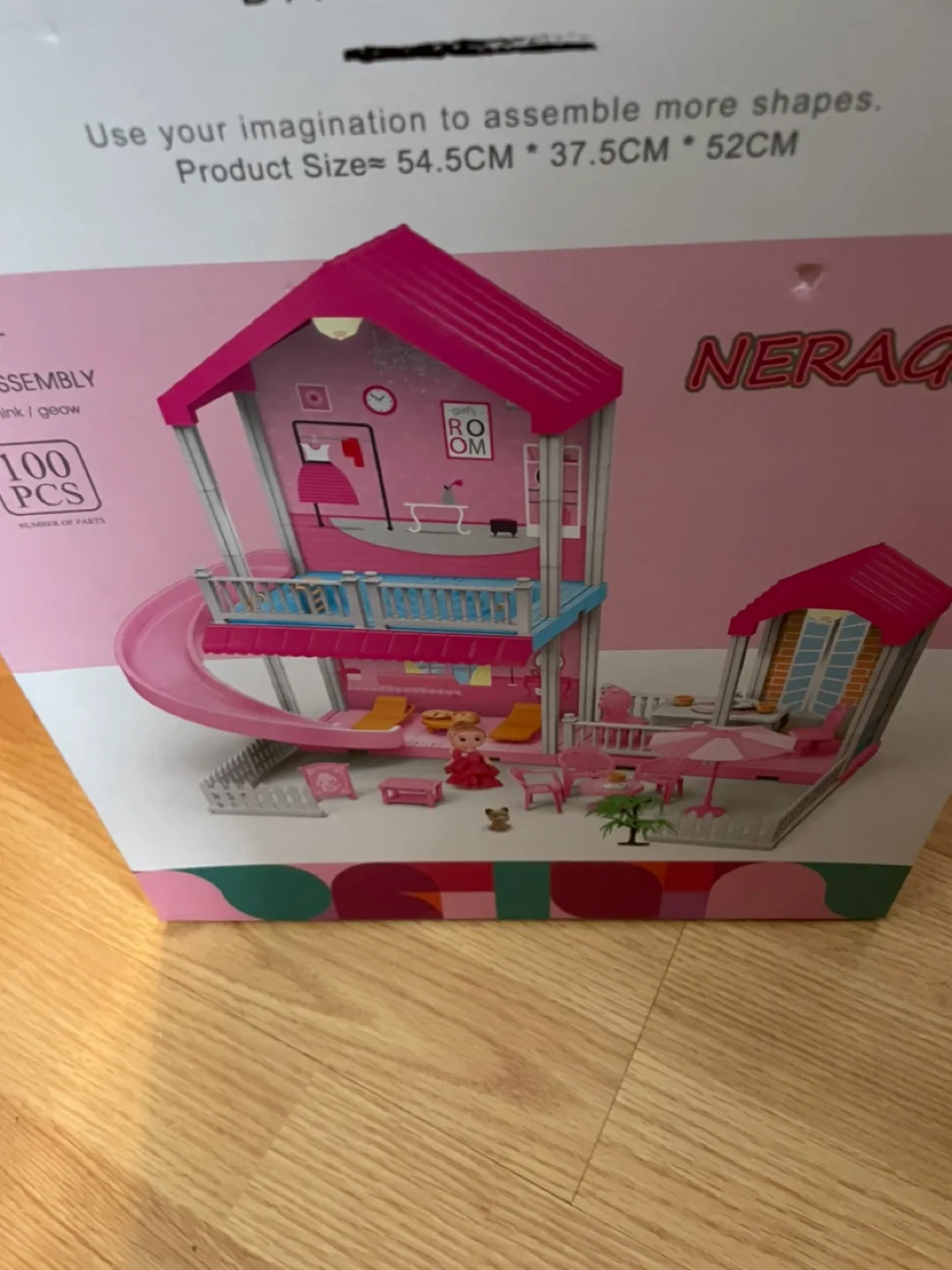 Dream Villa DIY Puzzle Playset - Pink image indicator(5)