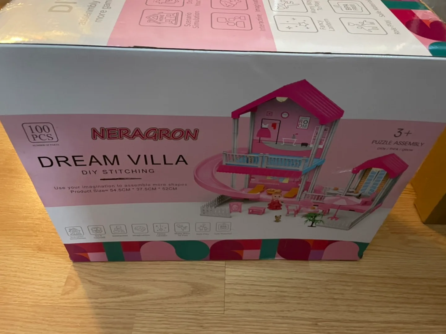 Dream Villa DIY Puzzle Playset - Pink image indicator(7)