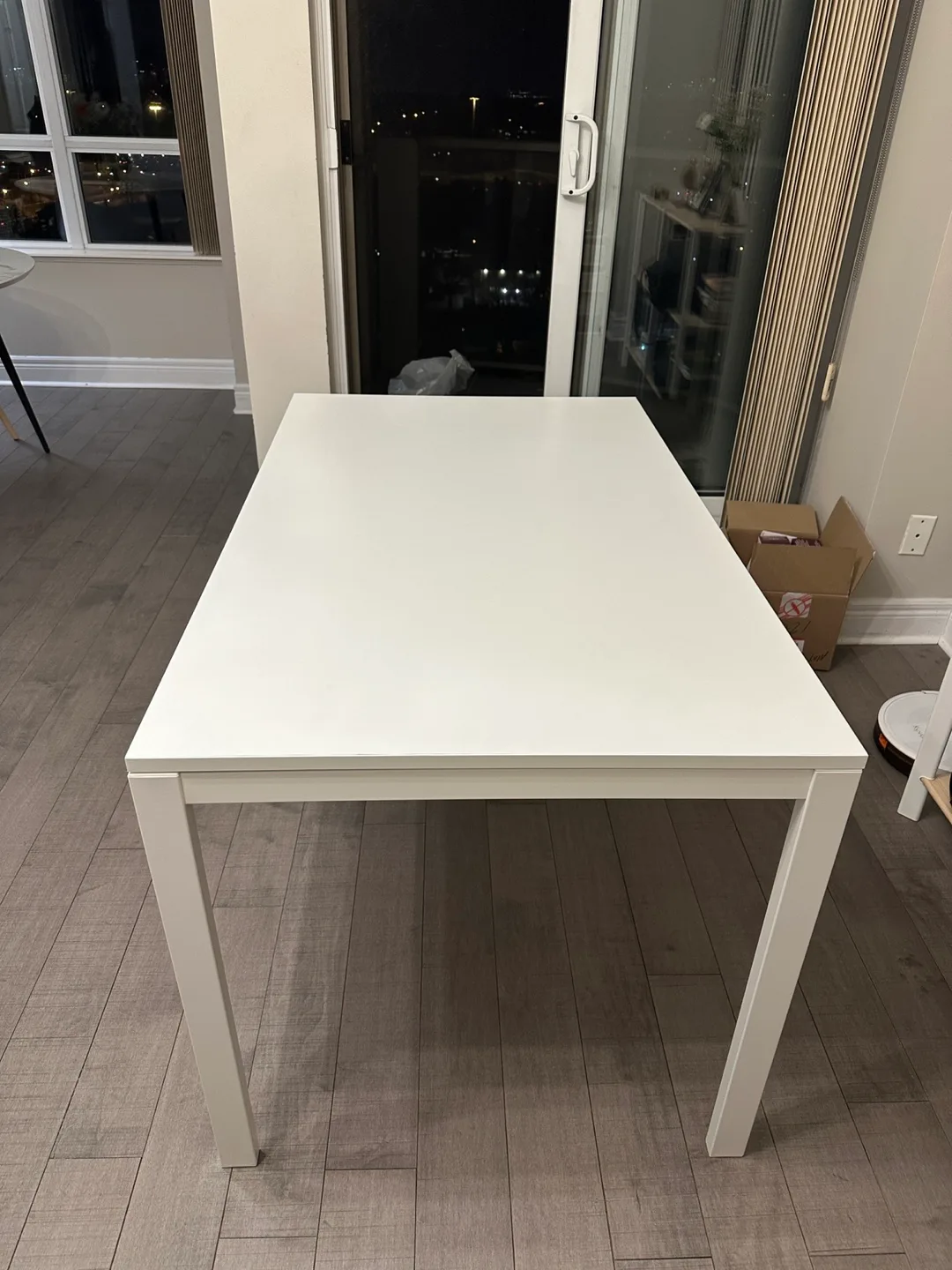IKEA MELLTORP White Table - 4 Seater image indicator(2)