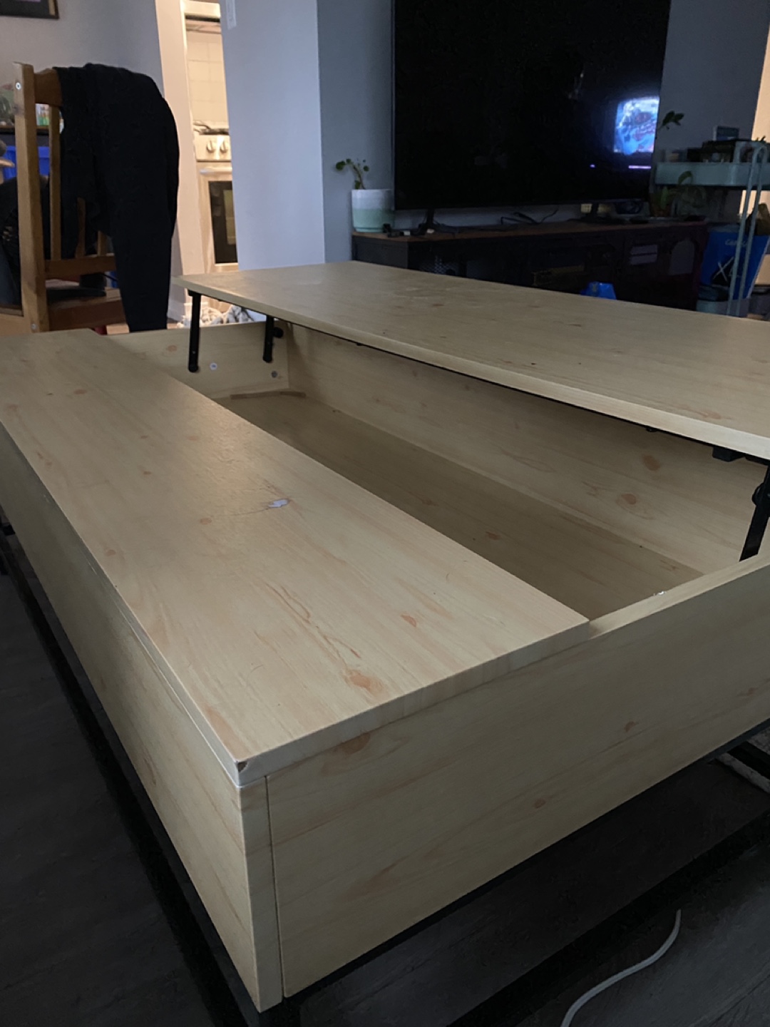 Lift-Top Coffee Table with Storage