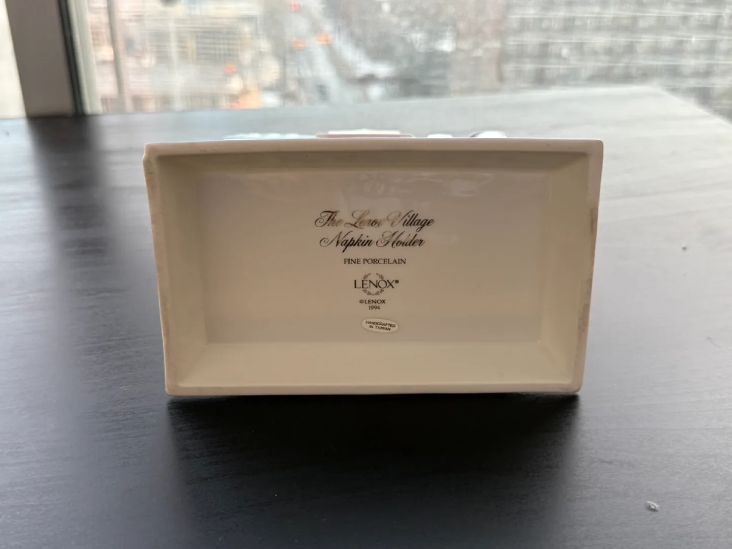 Vintage Lenox Village Creamery, Confectionary and Napkin Holder image indicator(6)