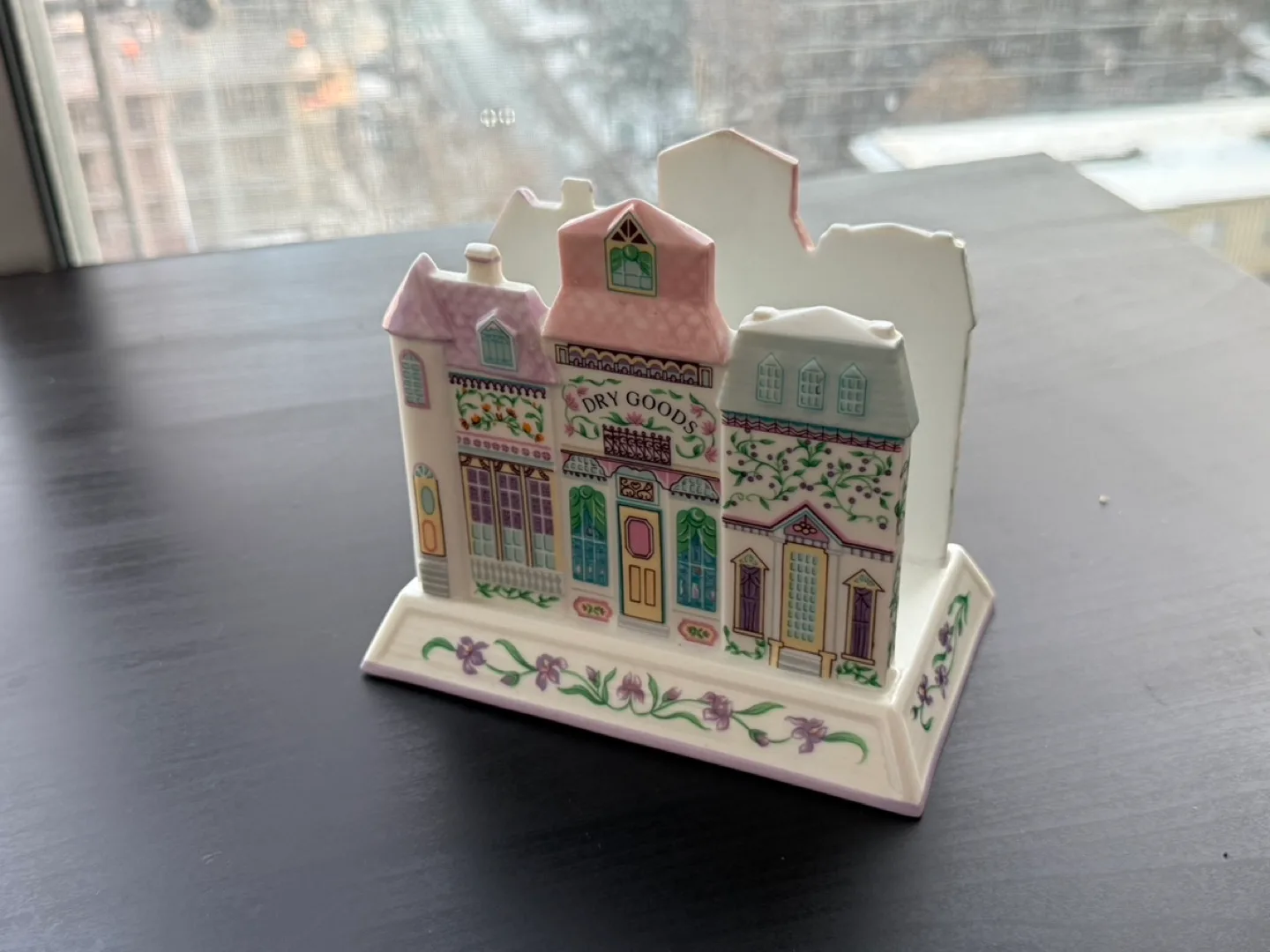 Vintage Lenox Village Creamery, Confectionary and Napkin Holder image indicator(4)