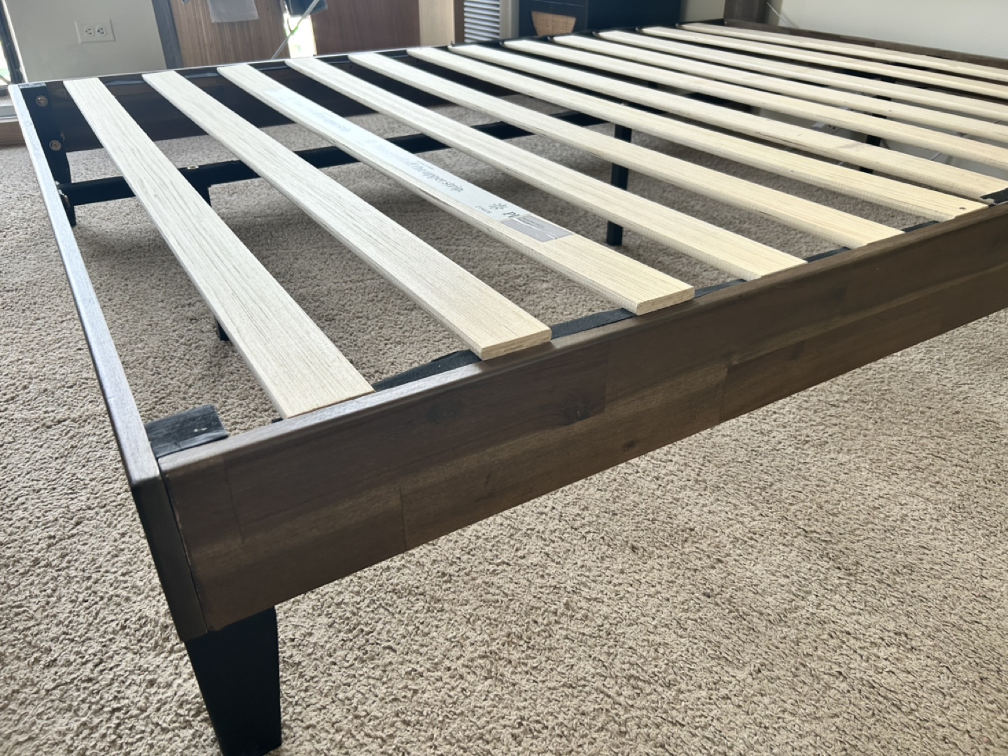 Full Size Queen Bed Frame with Headboard - photo 4