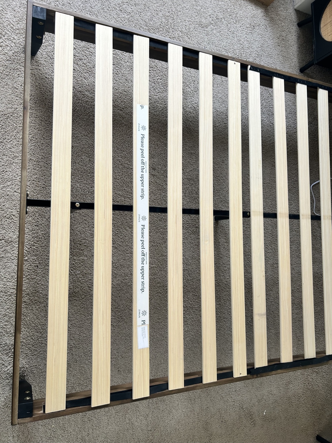 Full Size Queen Bed Frame with Headboard - photo 3