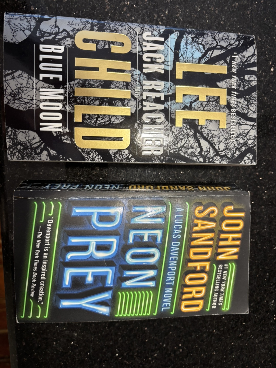 Lot of 4 Thrillers: Jack Reacher, Lucas Davenport, Irene & more