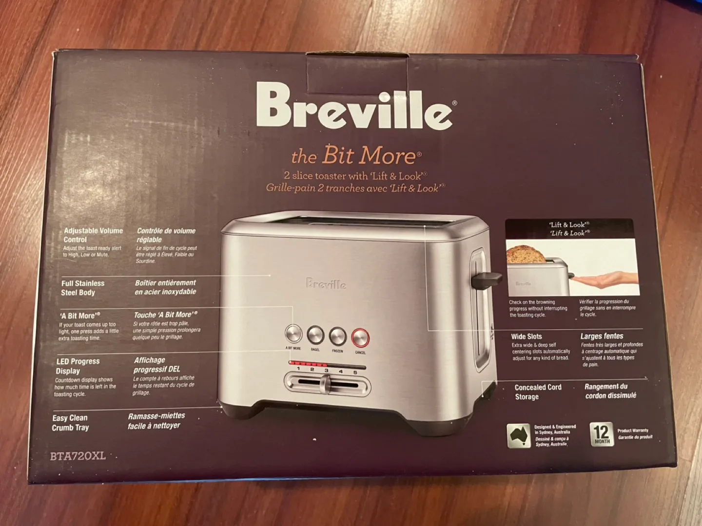 Breville the Bit More Stainless Steel 2-Slice Toaster image indicator(4)