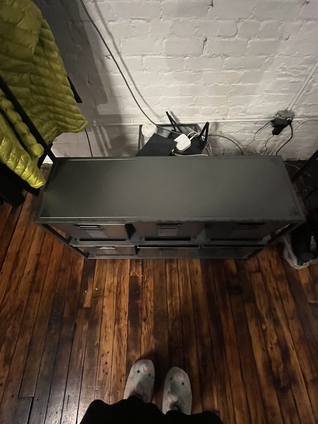 Industrial Metal Storage Organizer dresser table - photo 3