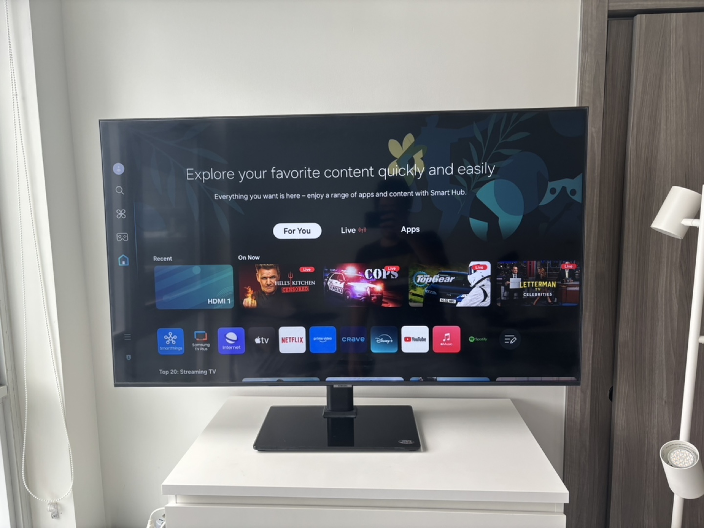 Samsung 50" Crystal UHD 4K Smart TV CU7000