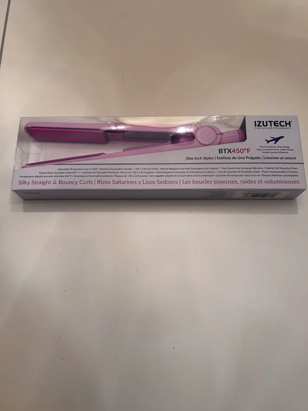 IZUTECH BTX450 Flat Iron - Purple image indicator(2)
