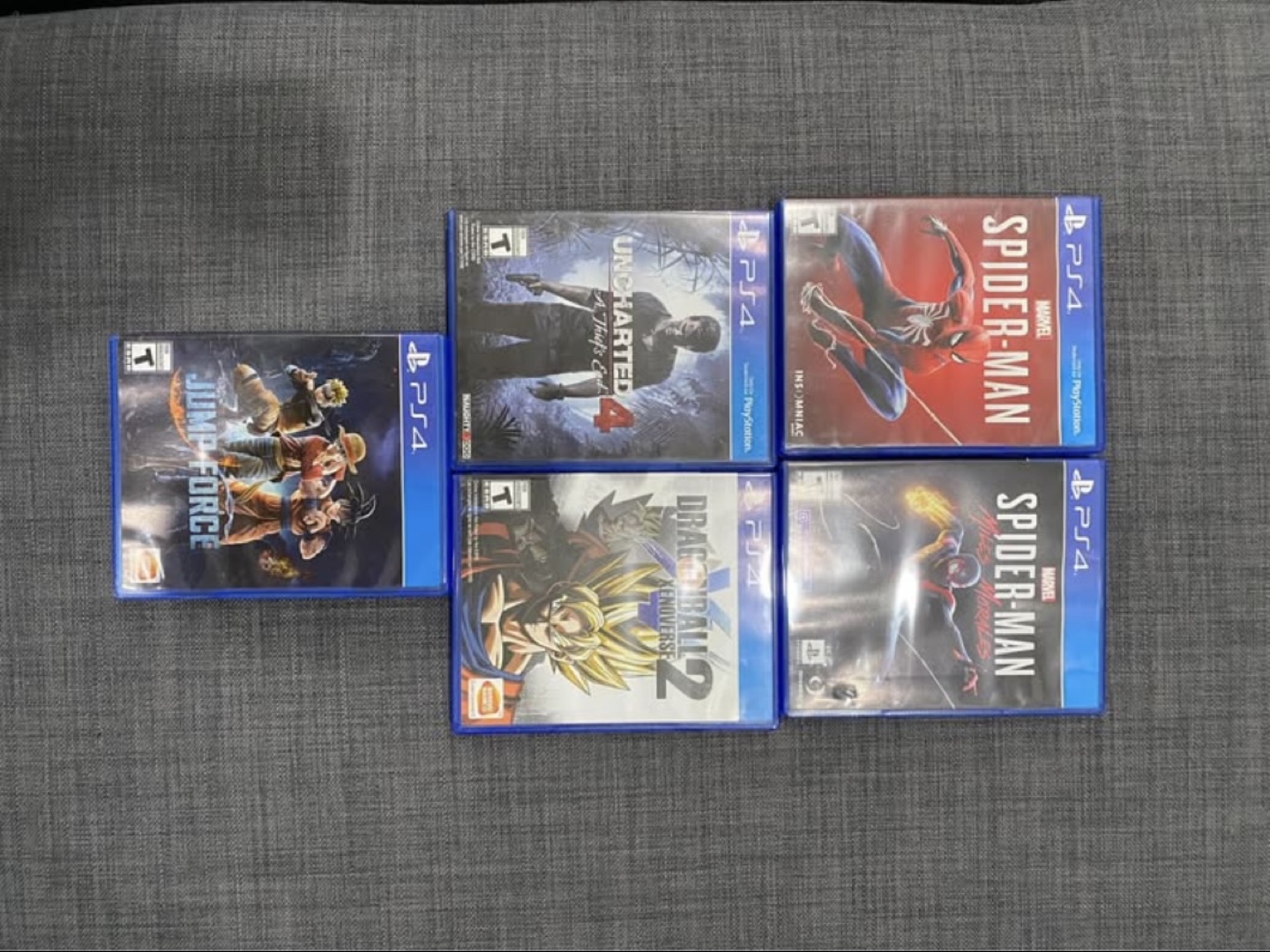 PlayStation 4 Slim Console with 5 Games and Controller - photo 3