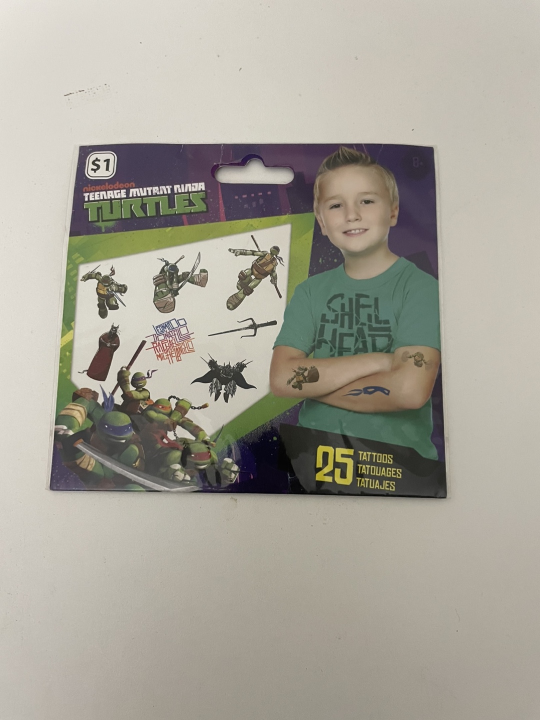 #freecycle unopened Teenage Mutant Ninja Turtles Tattoos