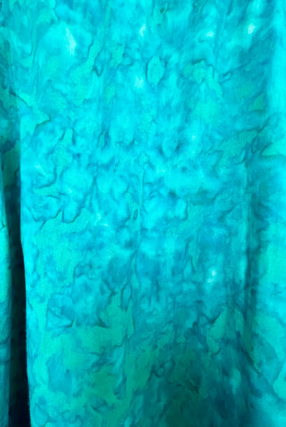 Teal Tie-Dye Halter dress ordered from Australia. image indicator(2)