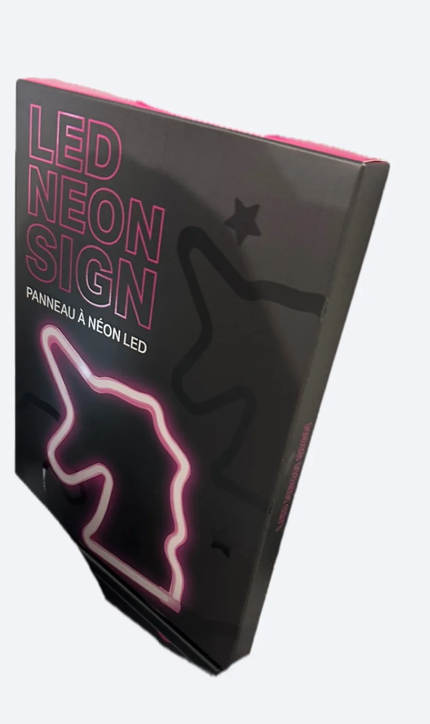 Pink Unicorn LED Neon Sign image indicator(2)