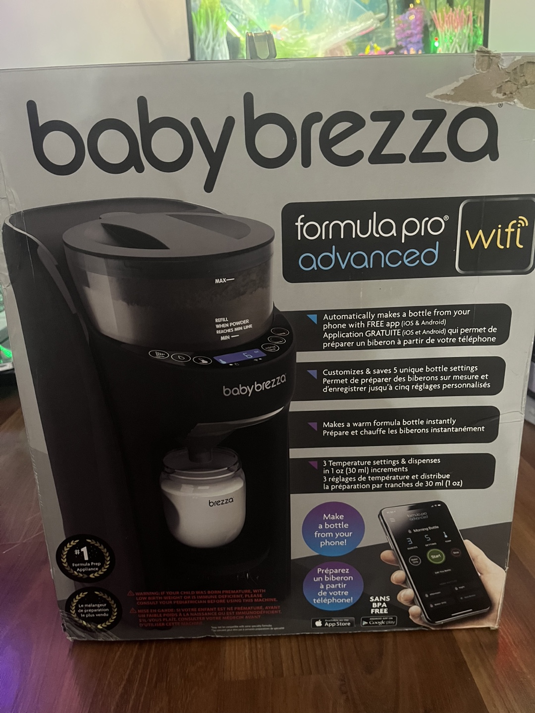 Baby Brezza Formula Pro Advanced WiFi Baby Bottle Maker