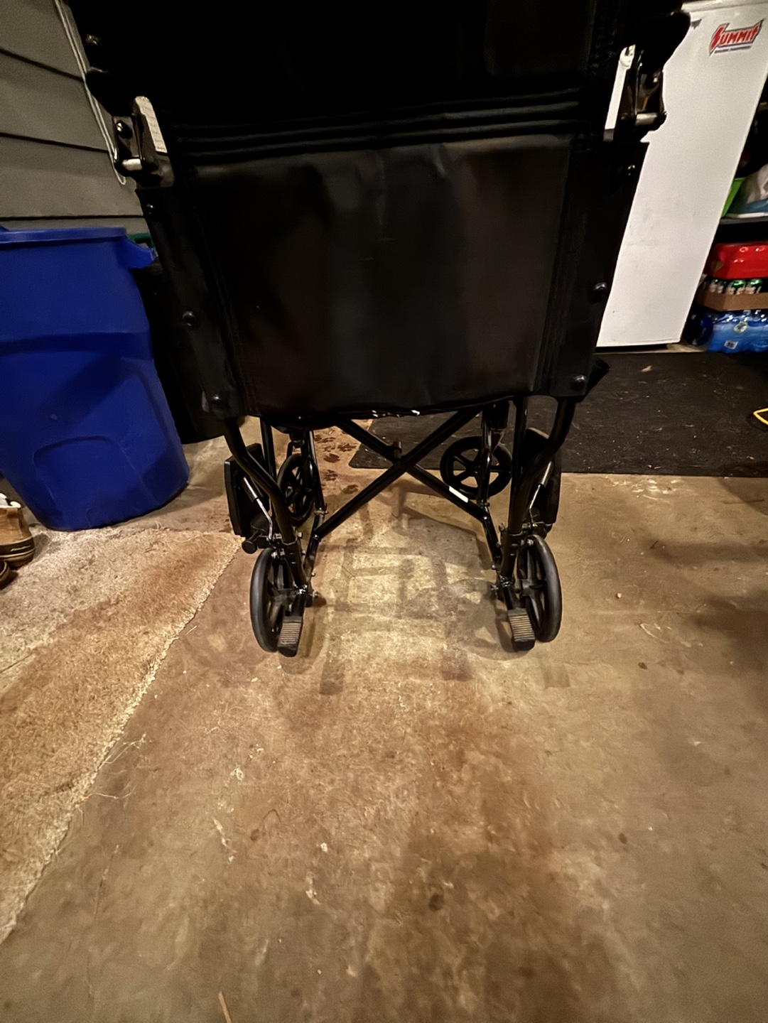 Black Lightweight Wheelchair transport chair - photo 2