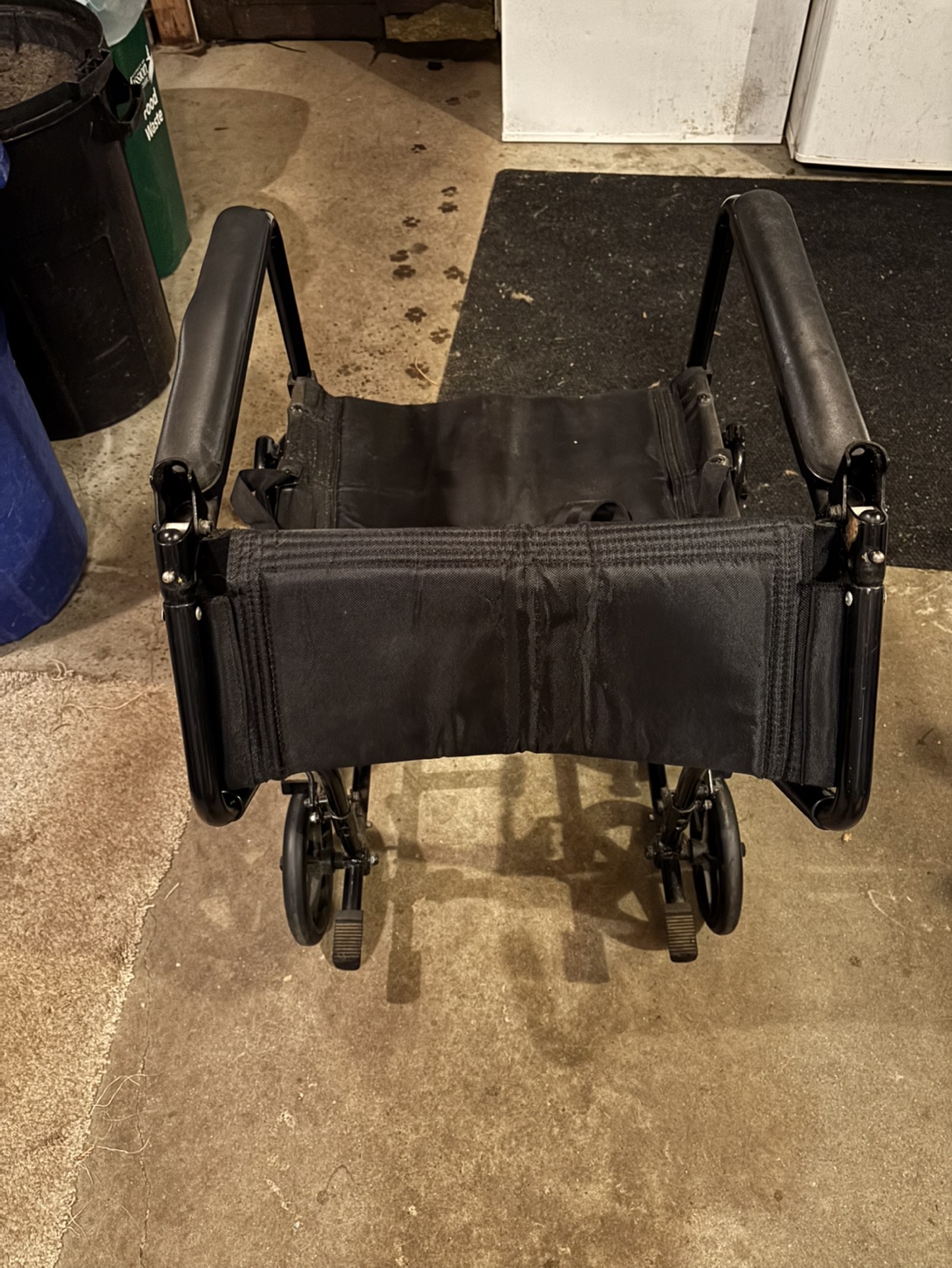 Black Lightweight Wheelchair transport chair - photo 3