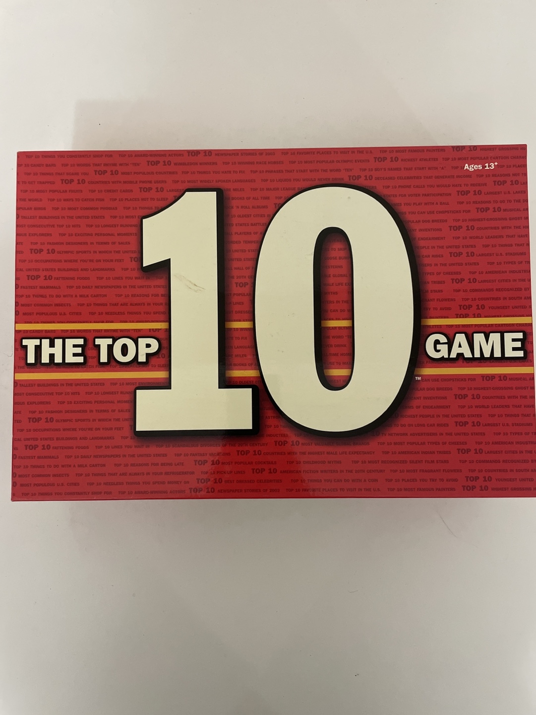#freecycle Top 10 Game Trivia Board Game