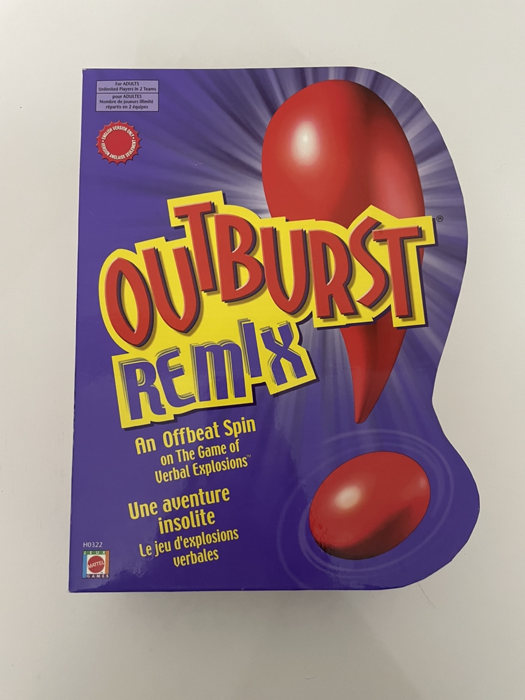 #freecycle Outburst Remix Board Game