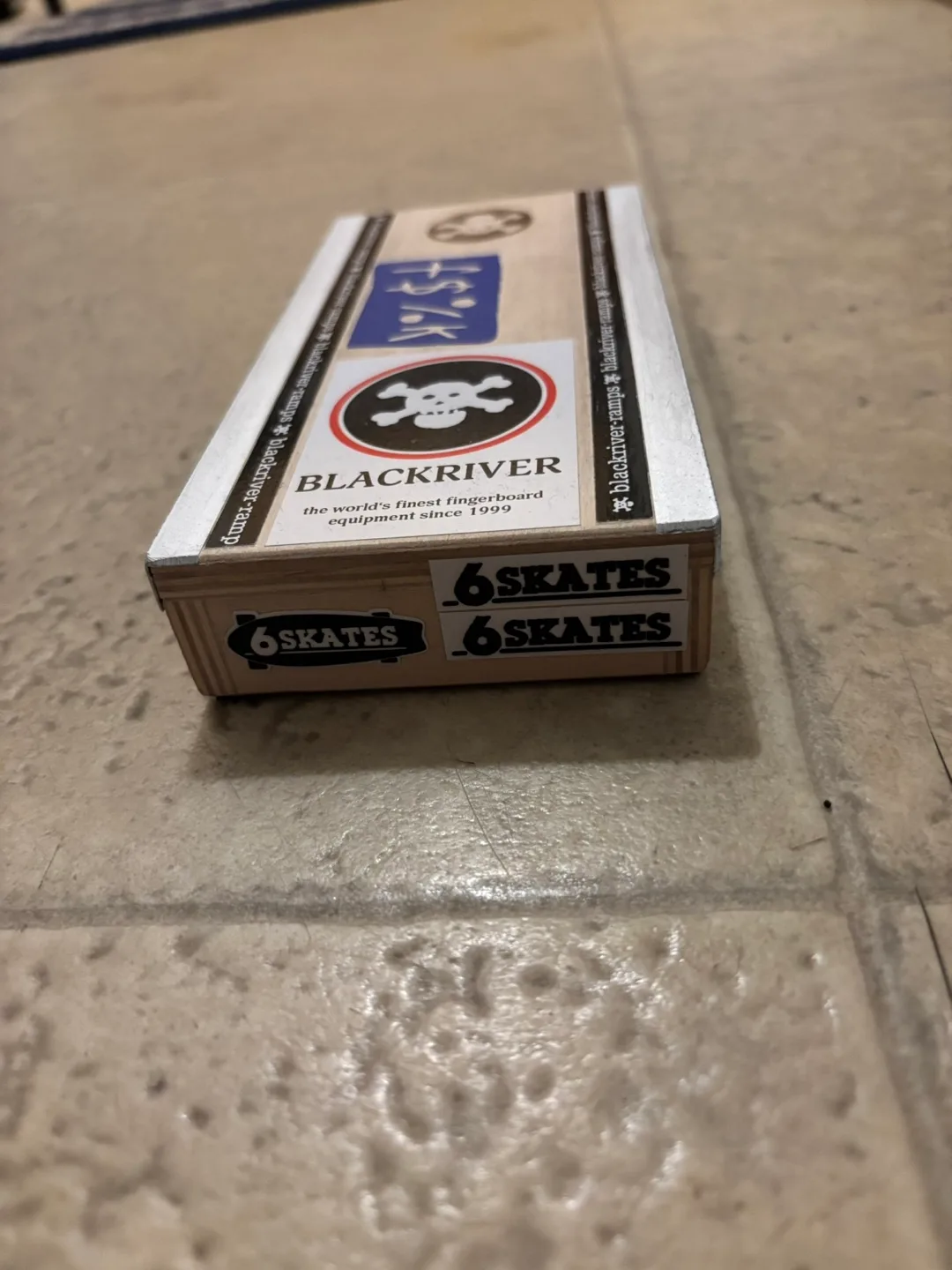 blackriver-ramps Fingerboard Box 1 x Two Level Ledge image indicator(6)